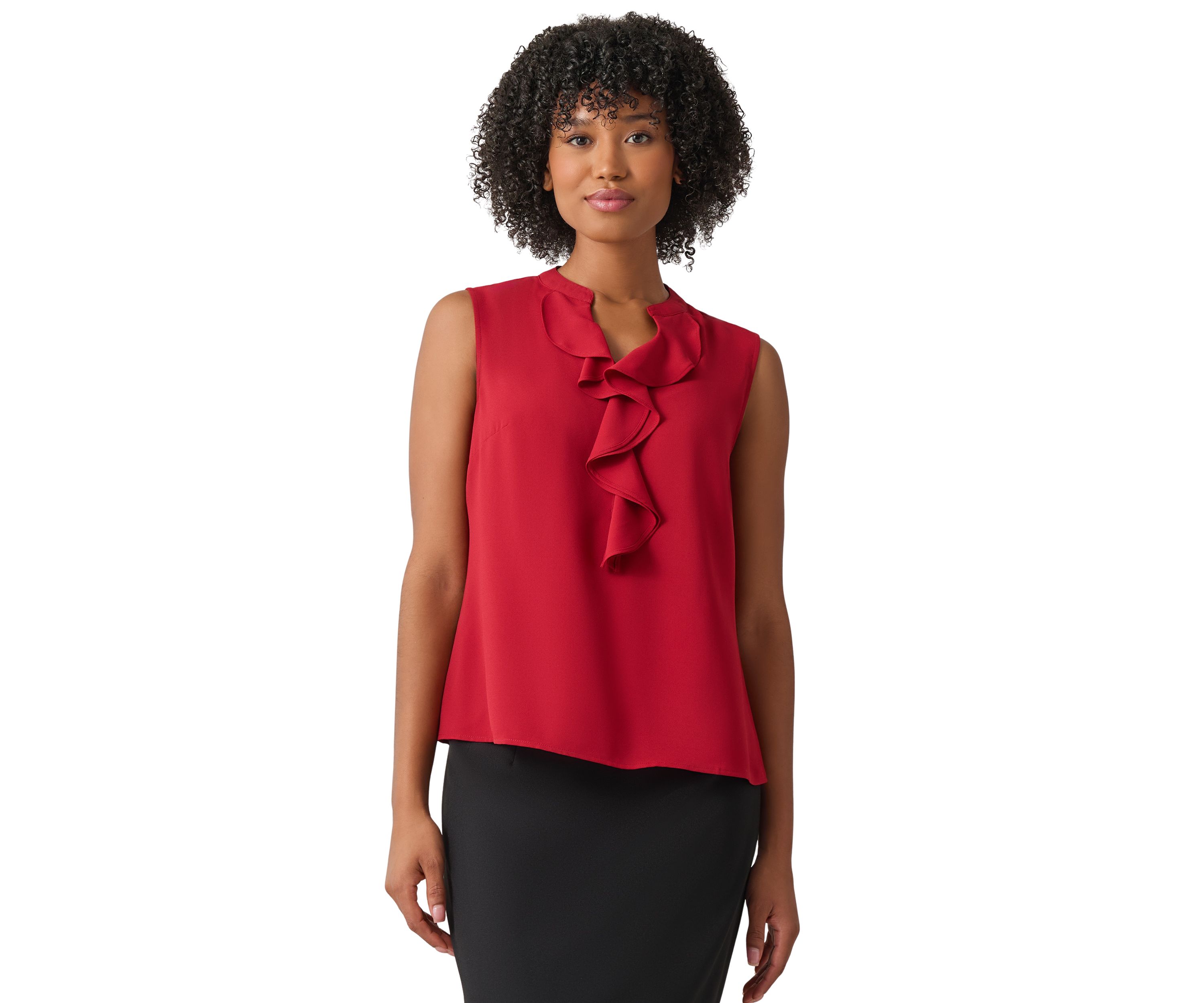 Petite Sleeveless Blouse