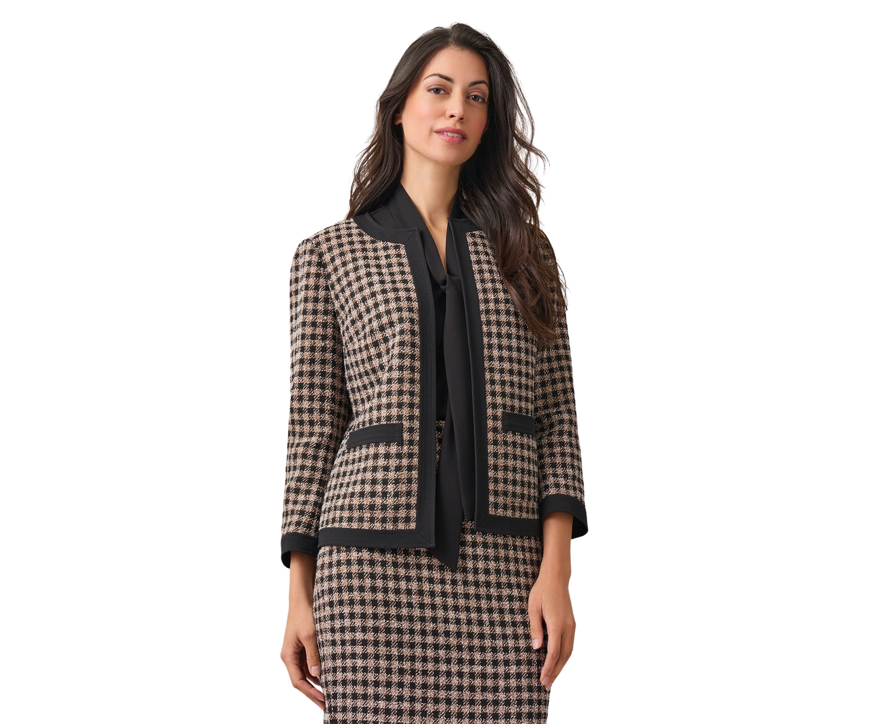 Petite Combo Framed Jacket 