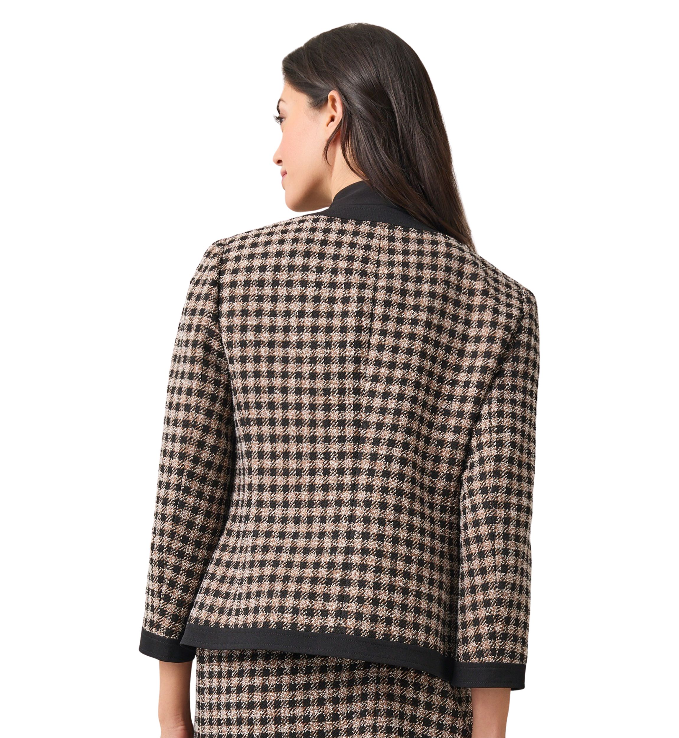 Petite Combo Framed Jacket 
