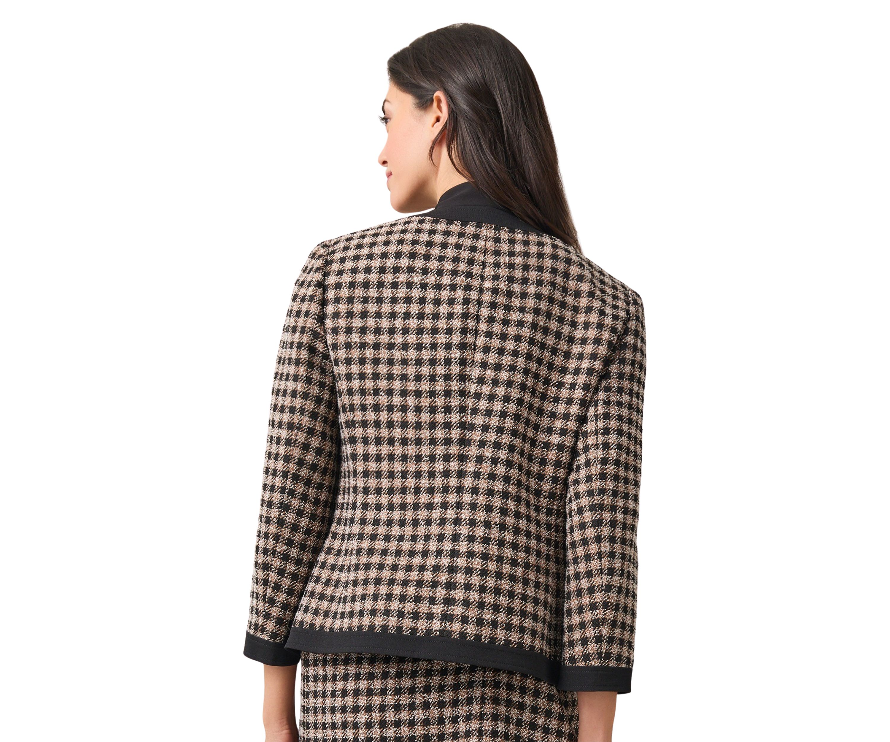 Petite Combo Framed Jacket 