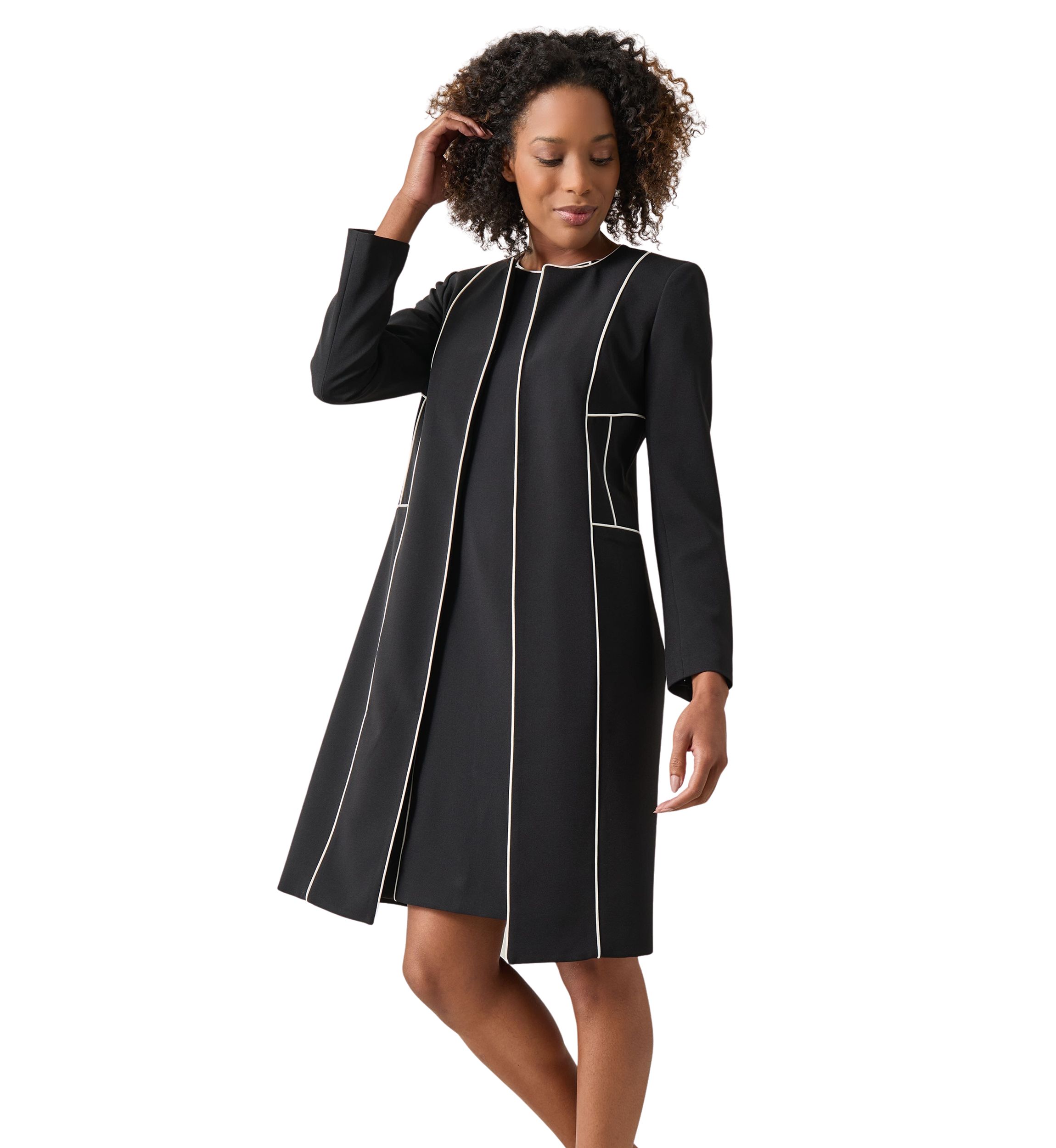 Womens Combo Seamed Topper