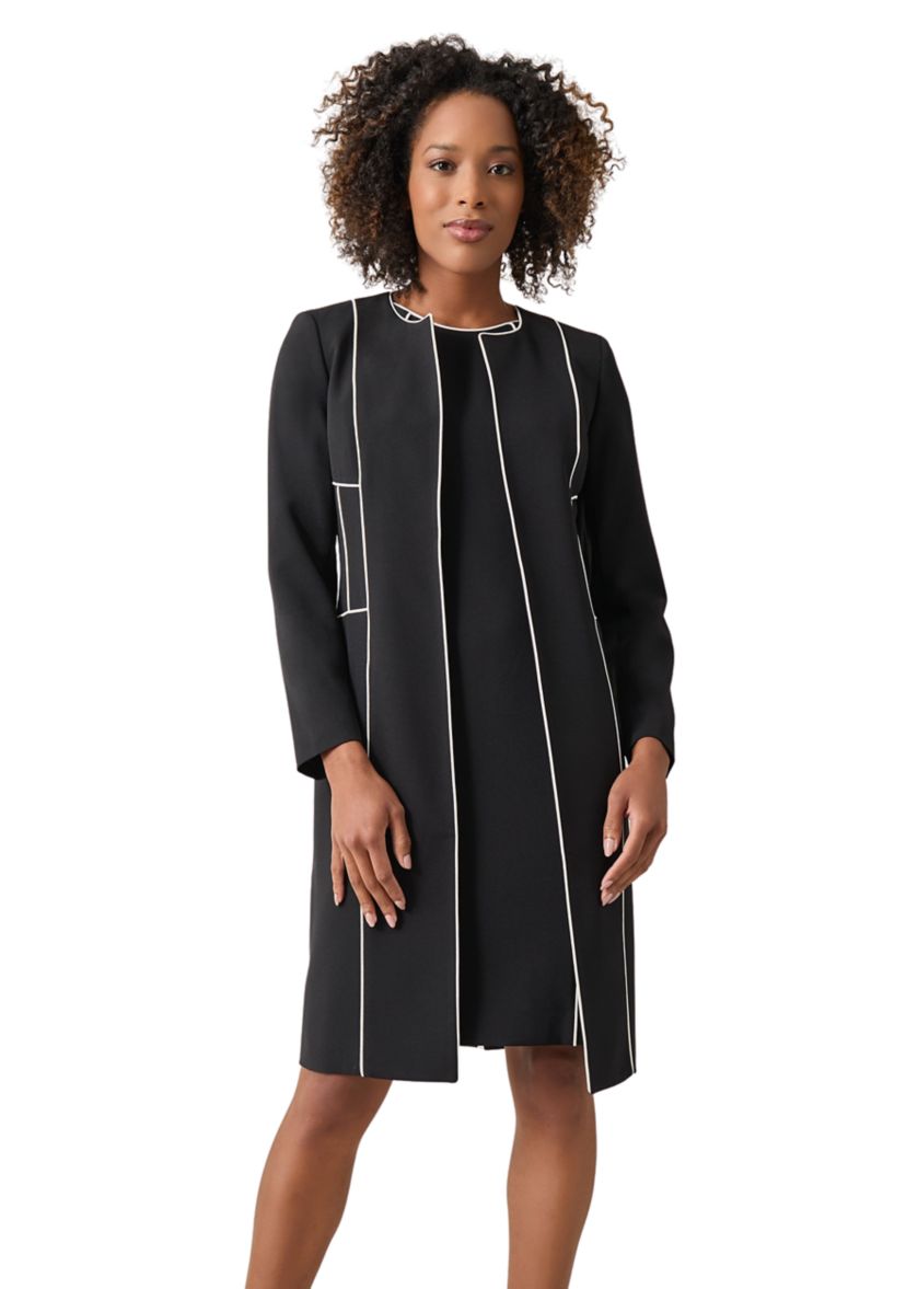 Petite Combo Seamed Topper