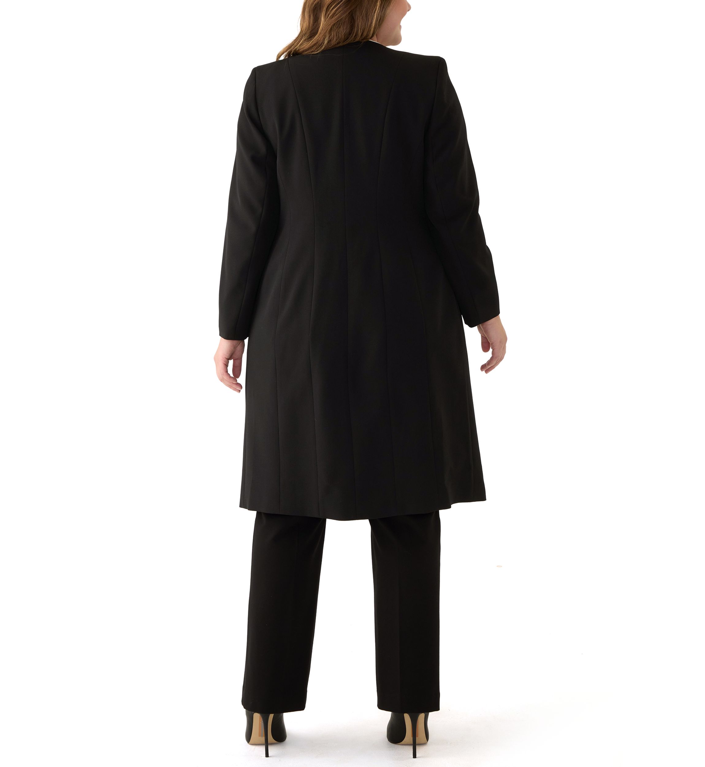 Plus Size Seamed Topper