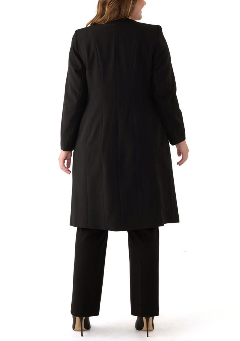 Plus Size Seamed Topper