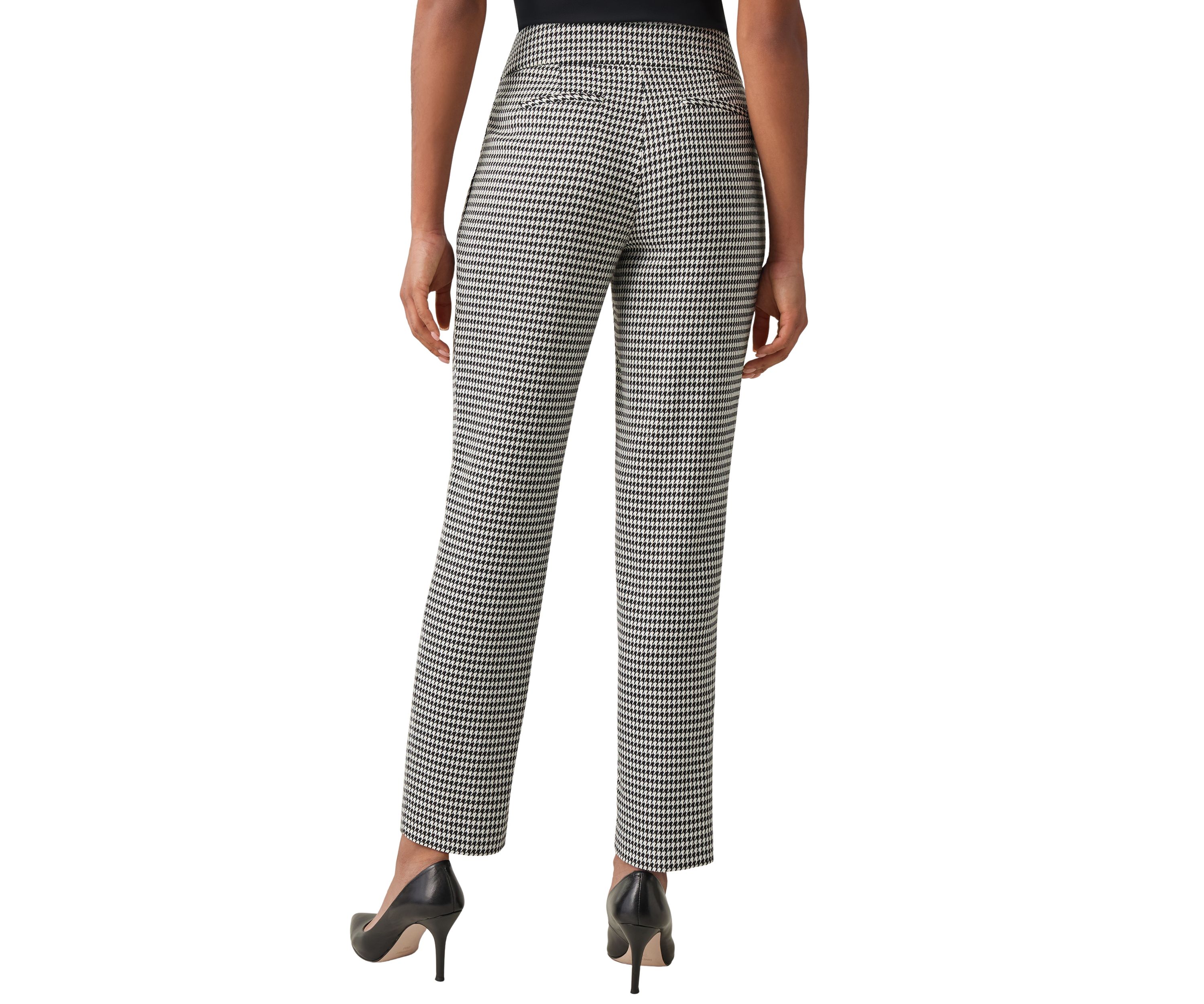 Womens Unlined Printed Slim Suit Separate Pants