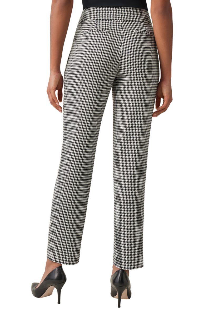 Womens Unlined Printed Slim Suit Separate Pants