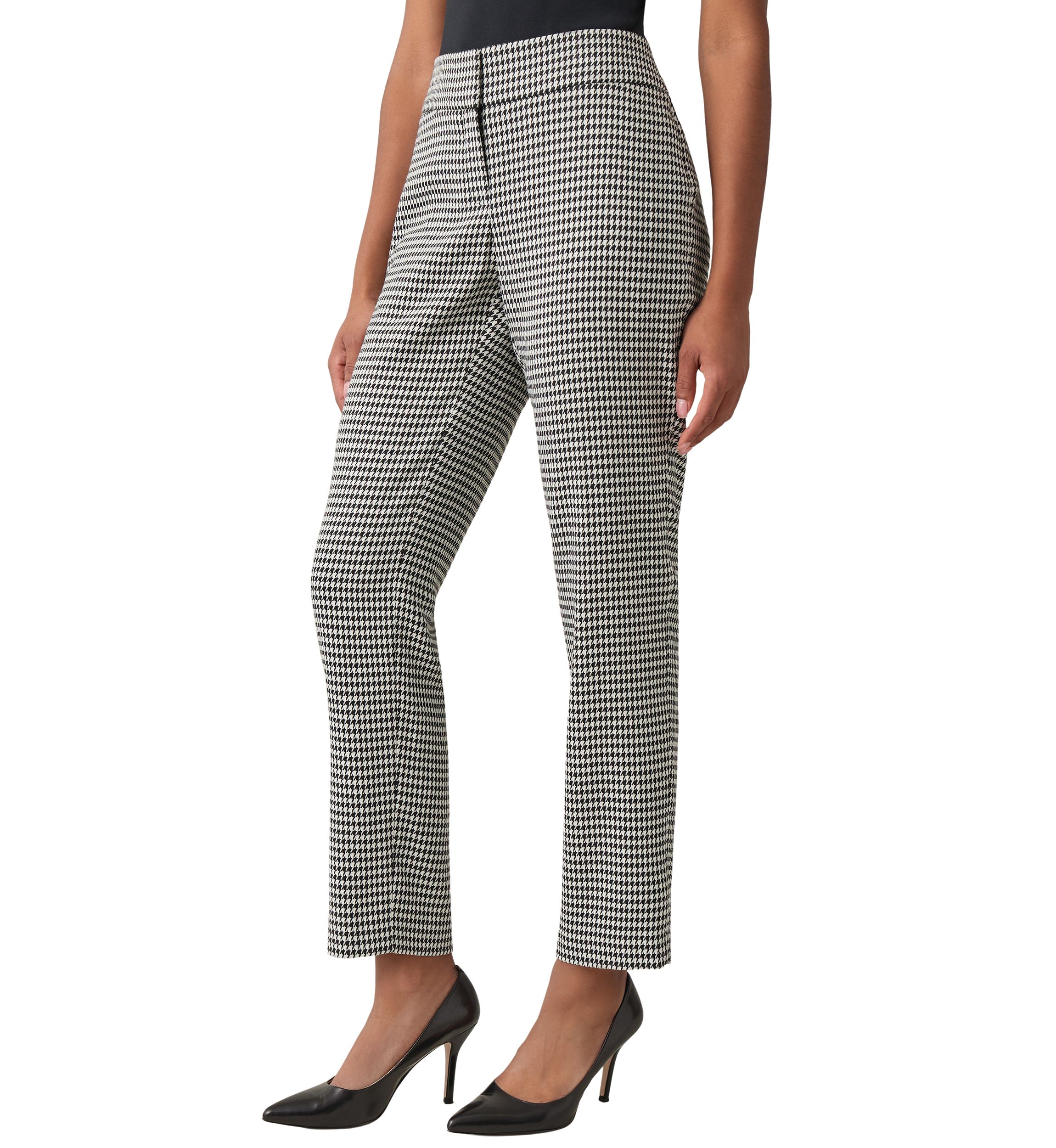 Womens Unlined Printed Slim Suit Separate Pants
