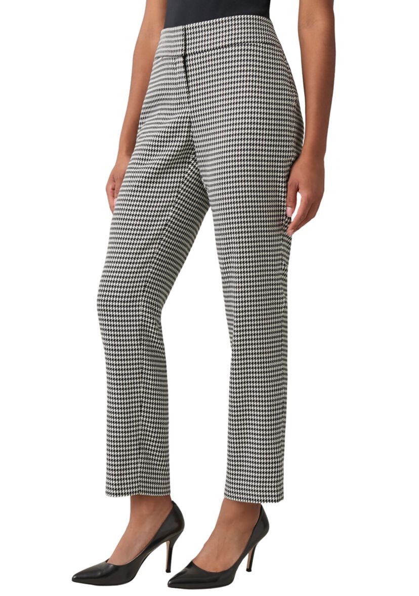 Womens Unlined Printed Slim Suit Separate Pants