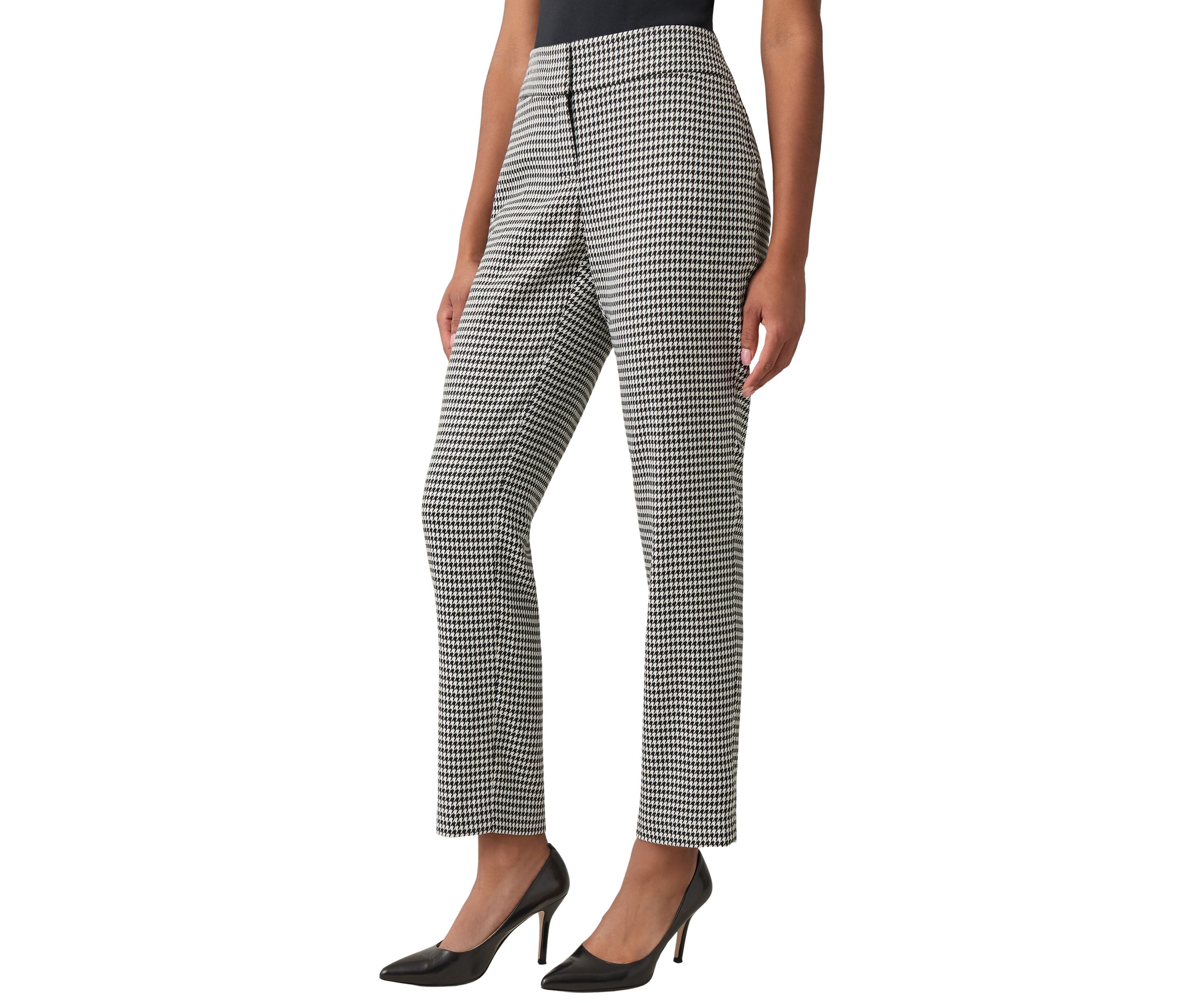Petite Unlined Printed Slim Suit Separate Pants