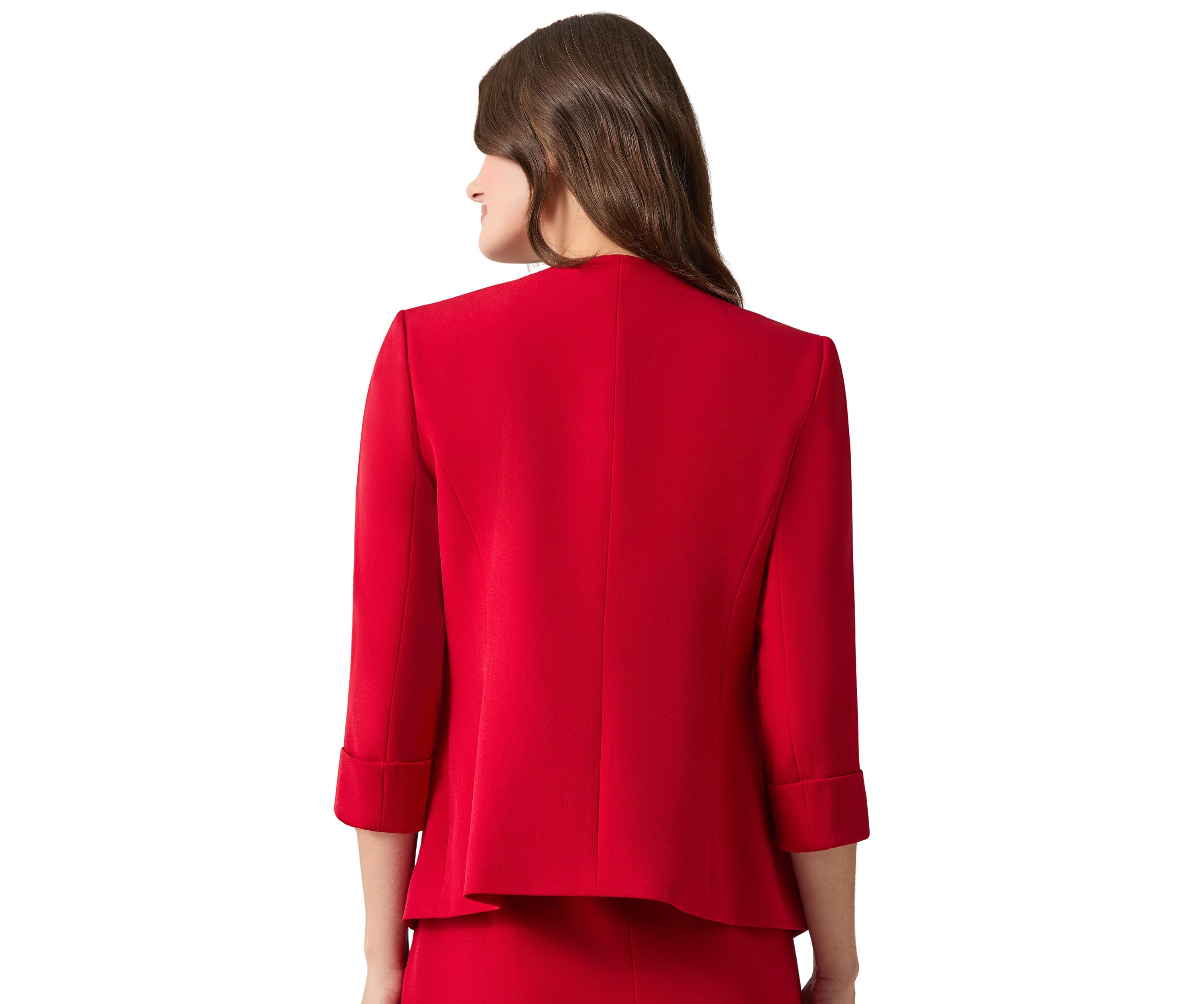 Womens Cardigan with Rolled Cuffs