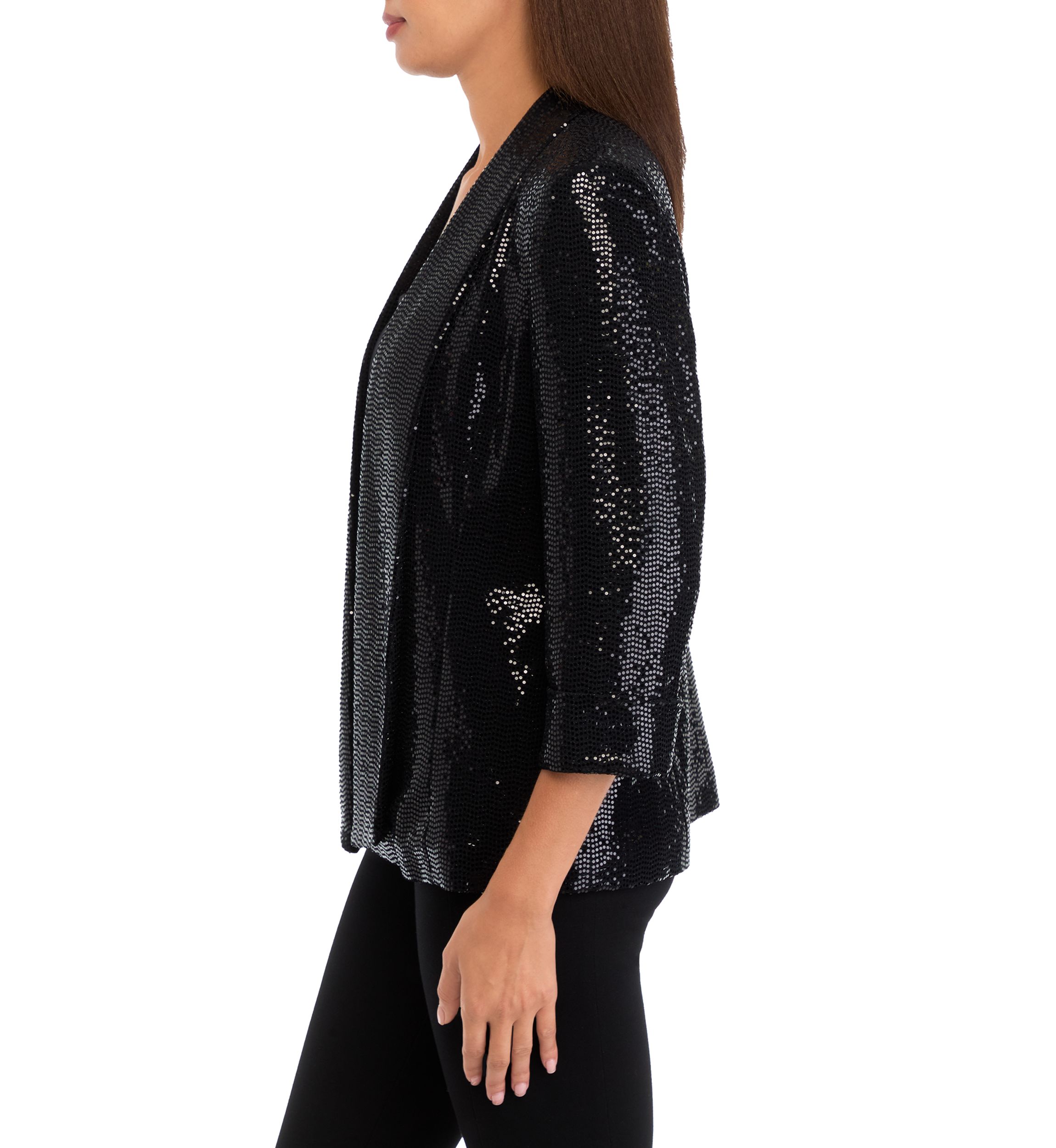 Womens Cardigan with Side Seam Pockets