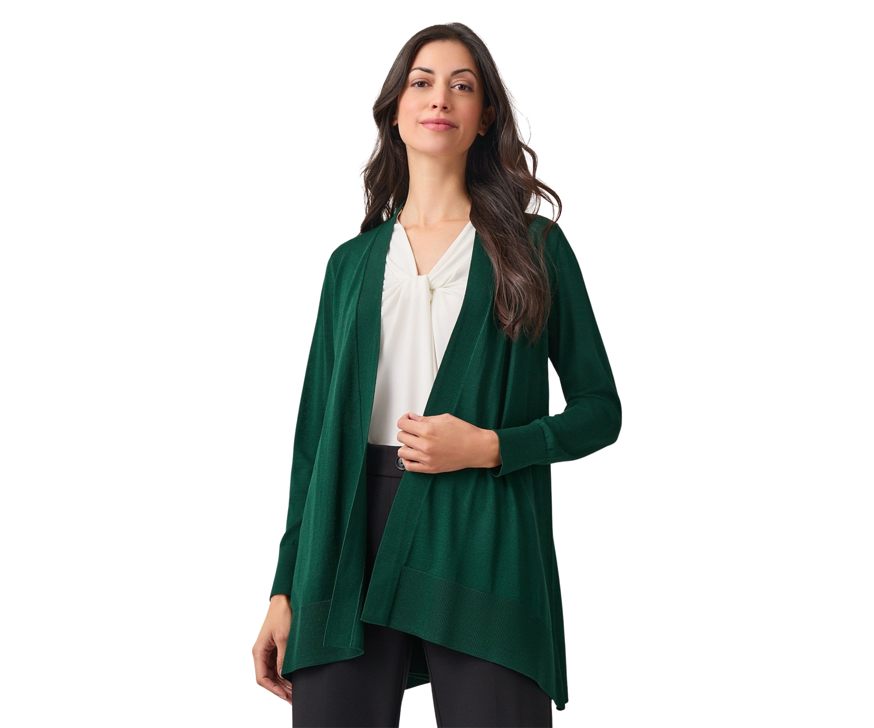 Womens Sharkbite Open Front Cardigan 