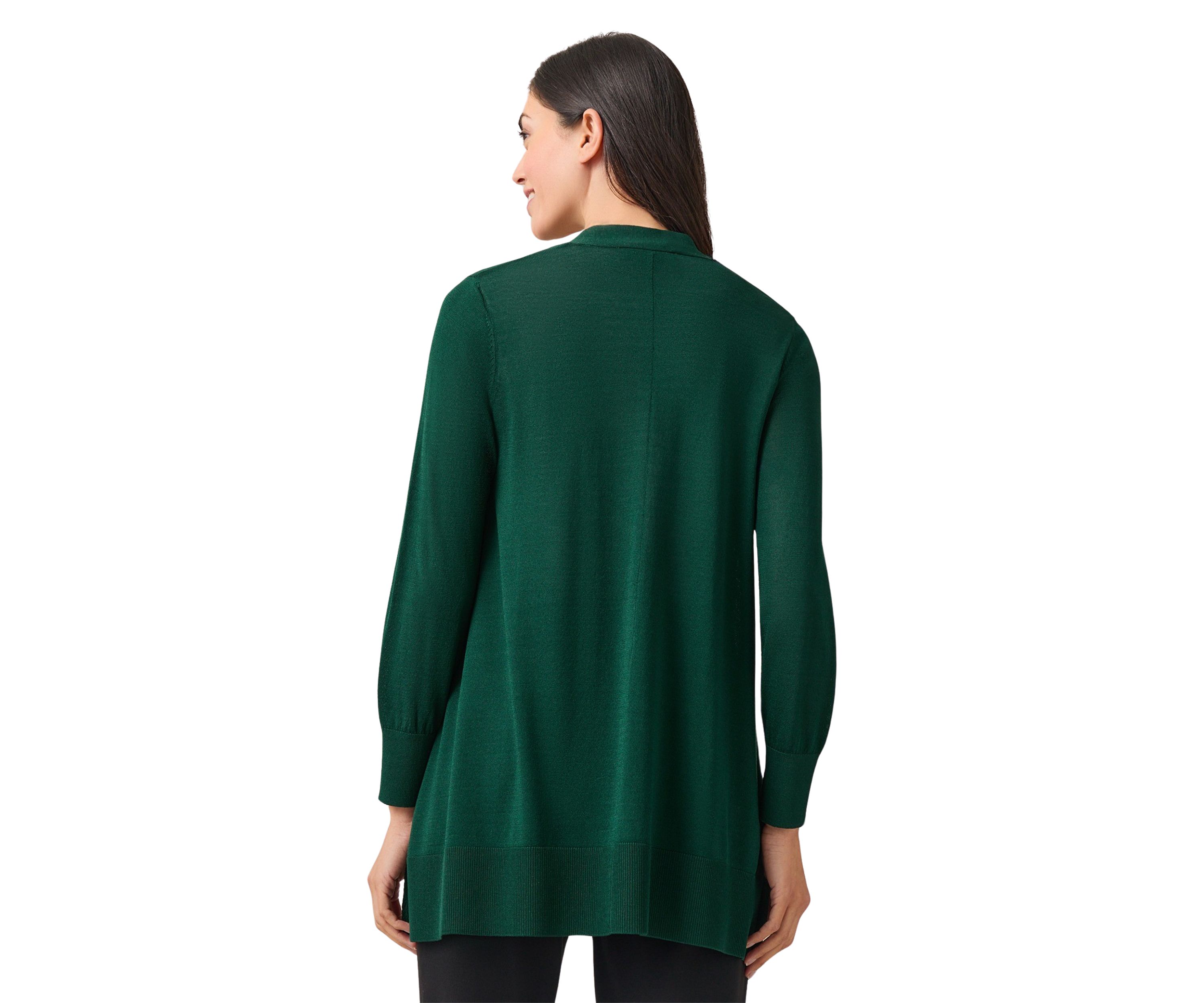 Womens Sharkbite Open Front Cardigan 