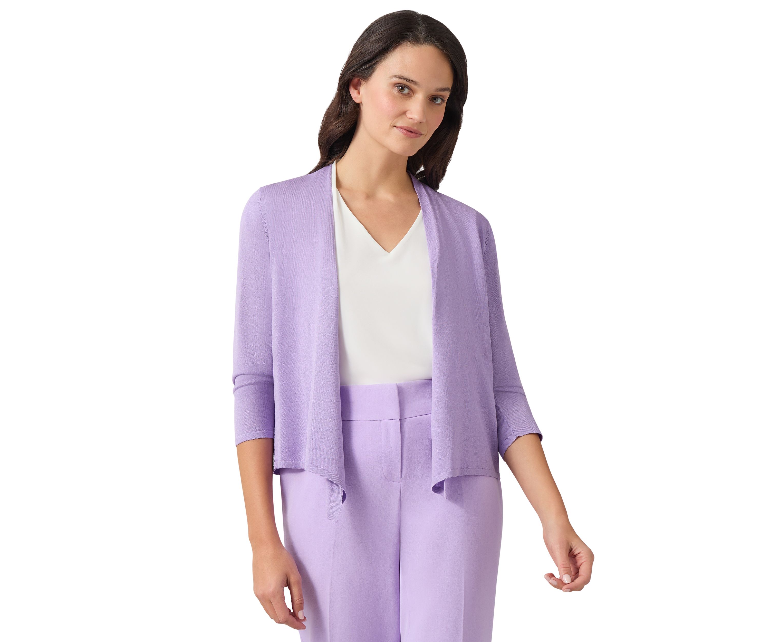 Womens Self-Edge A-Line Cardigan 