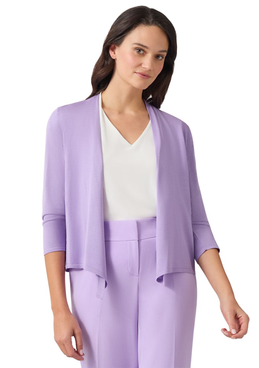 Womens Self-Edge A-Line Cardigan 