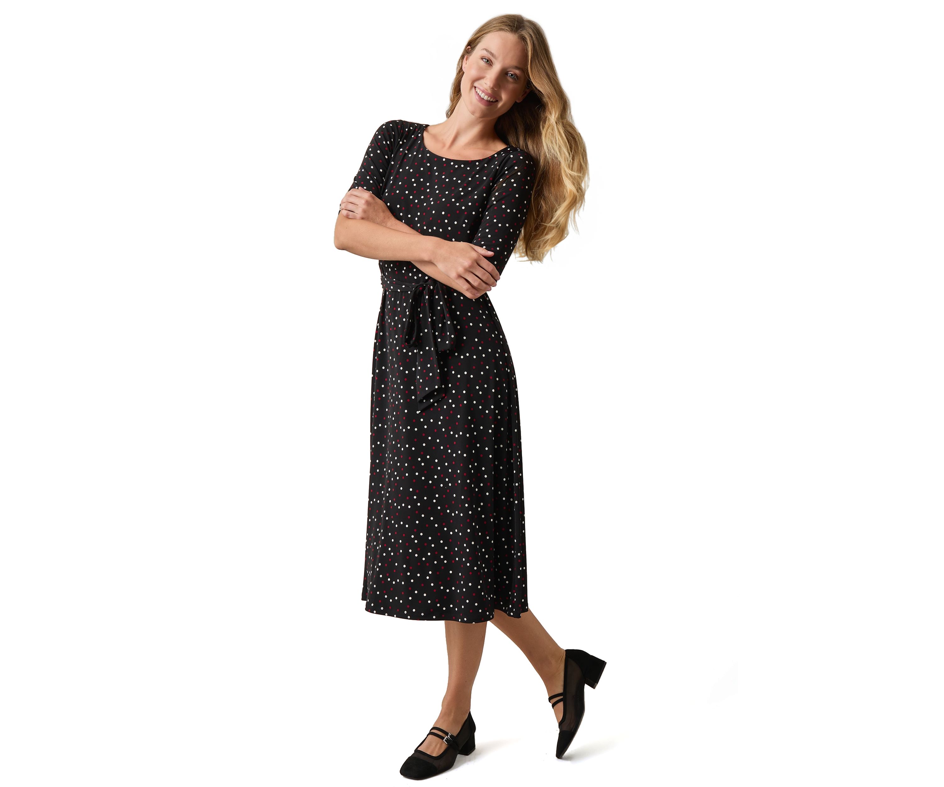 Womens Fit and Flare Dress