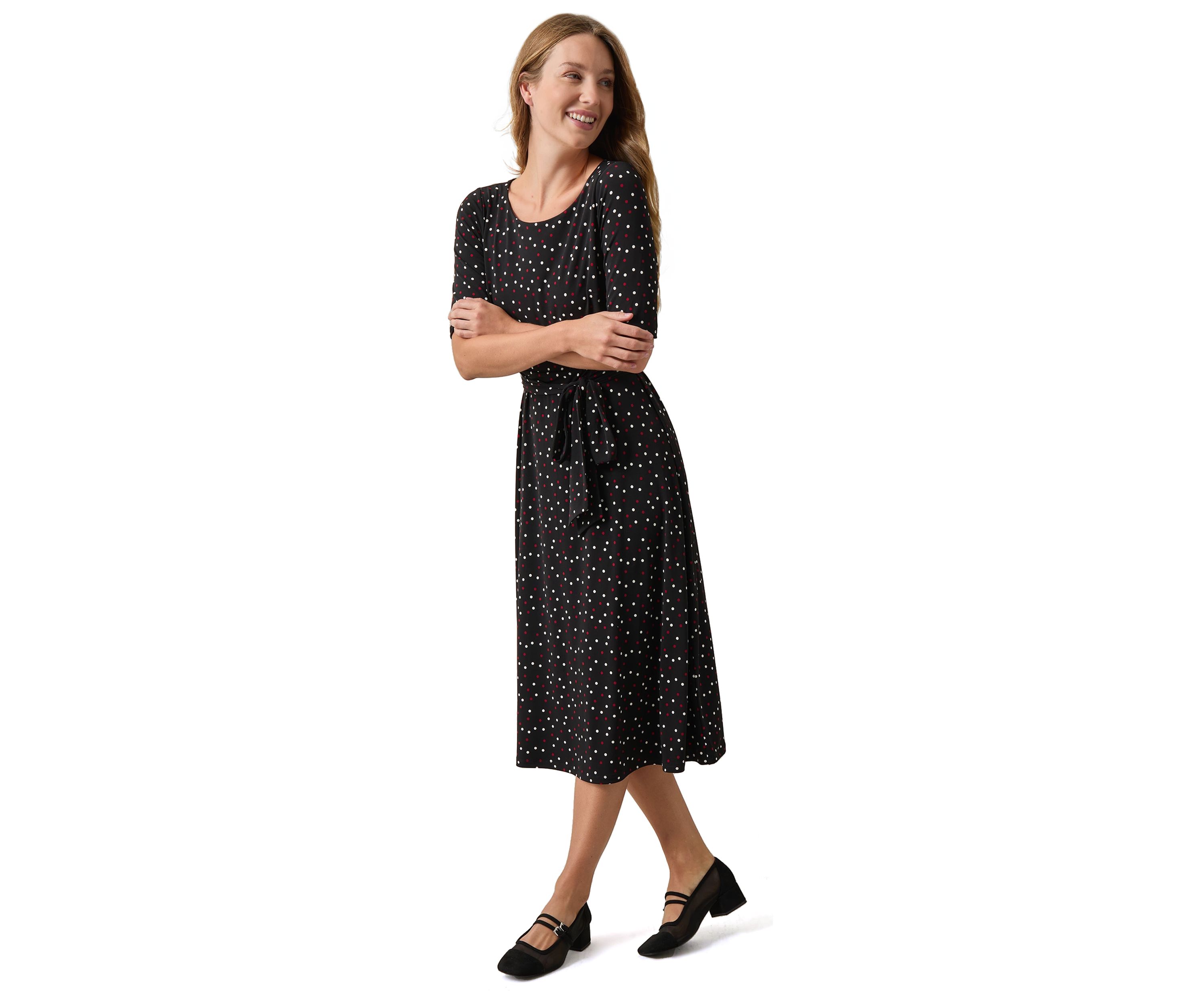Womens Fit and Flare Dress