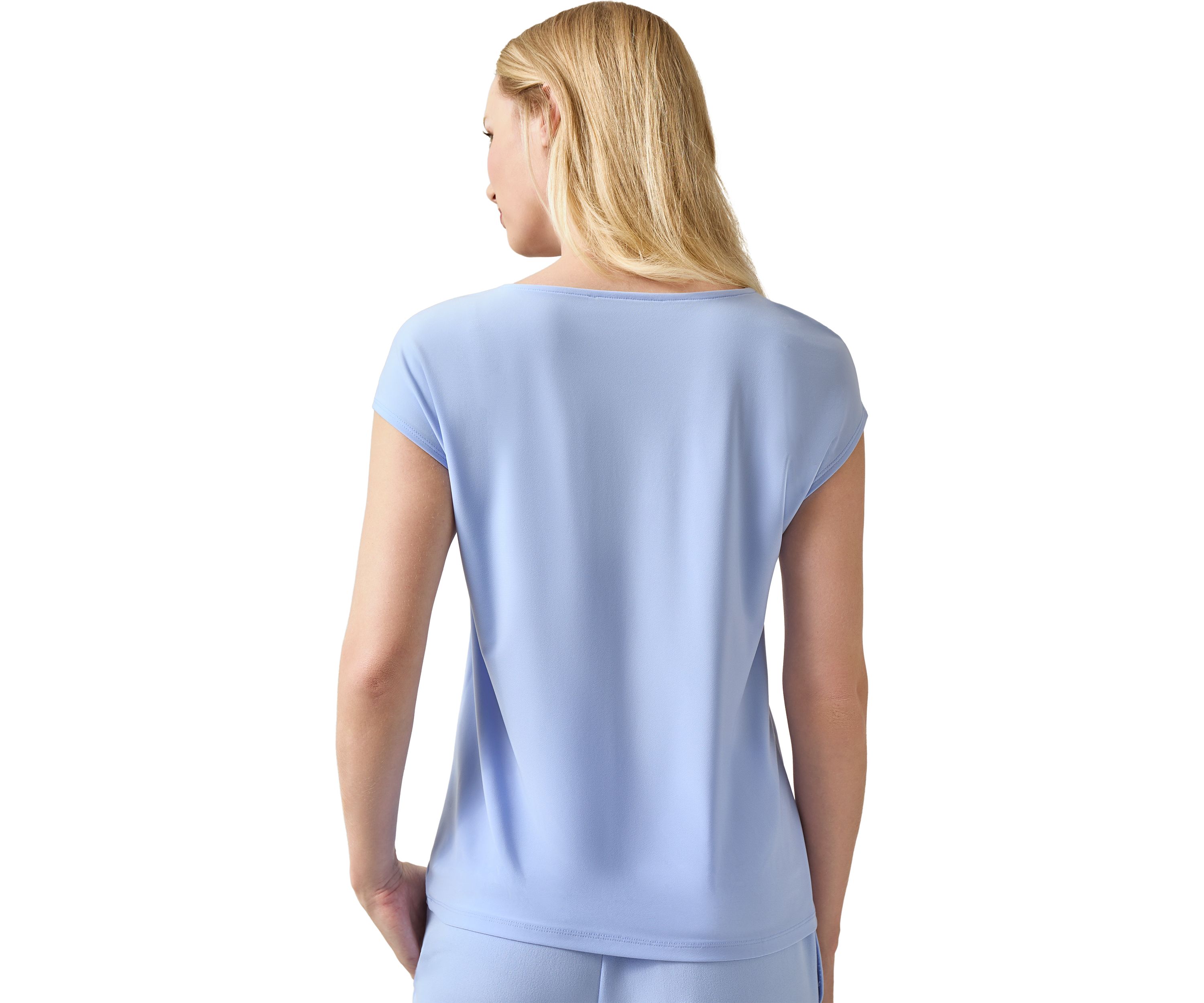 Petite Keyhole Scrunch Top