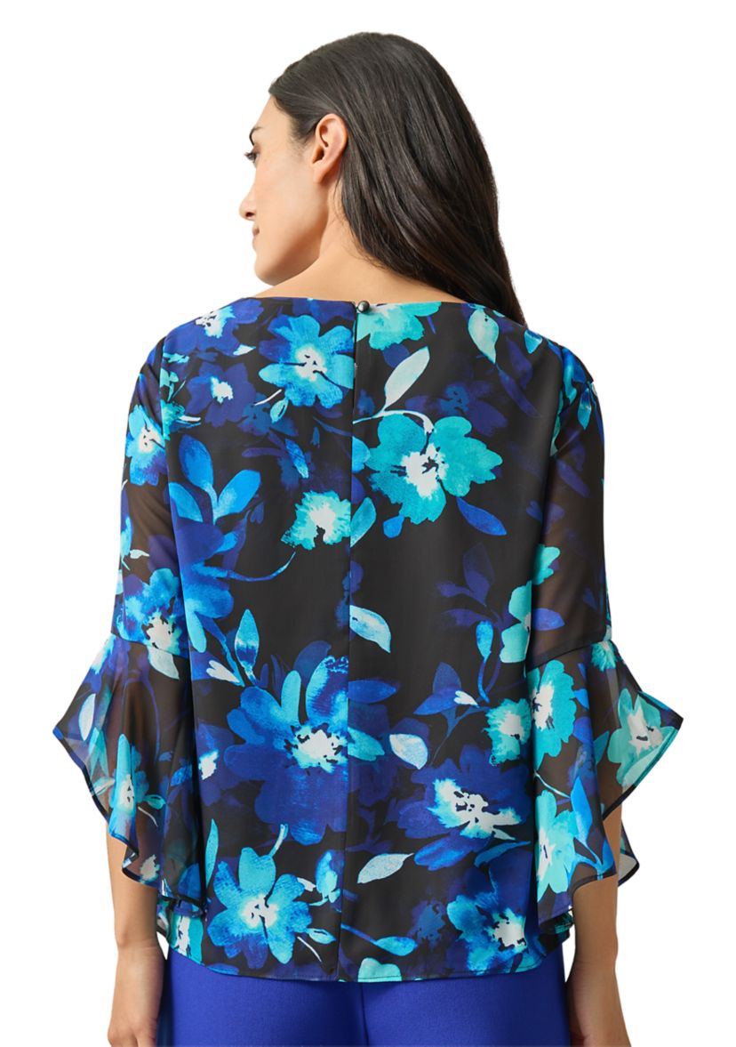 Womens Ruffle Sleeve Blouse