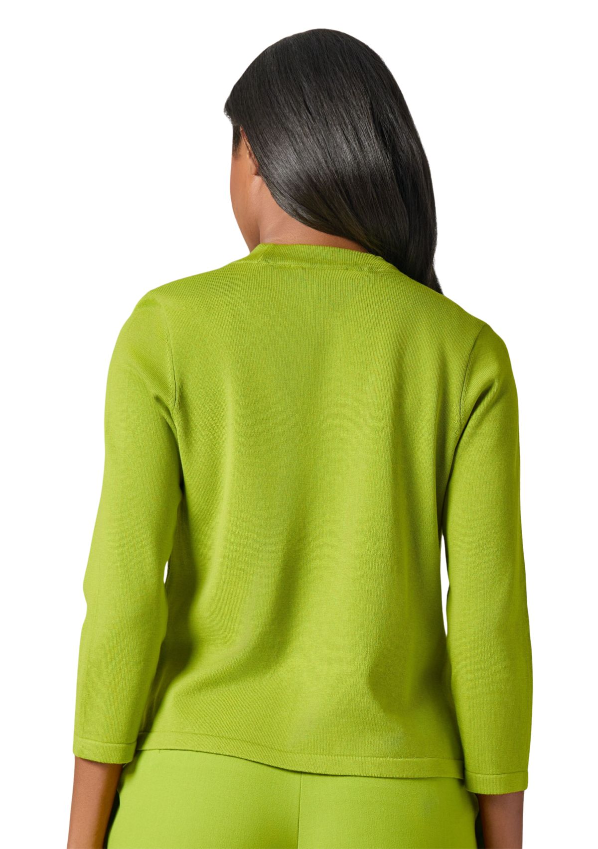 Womens Diagonal Stitch Short Cardigan