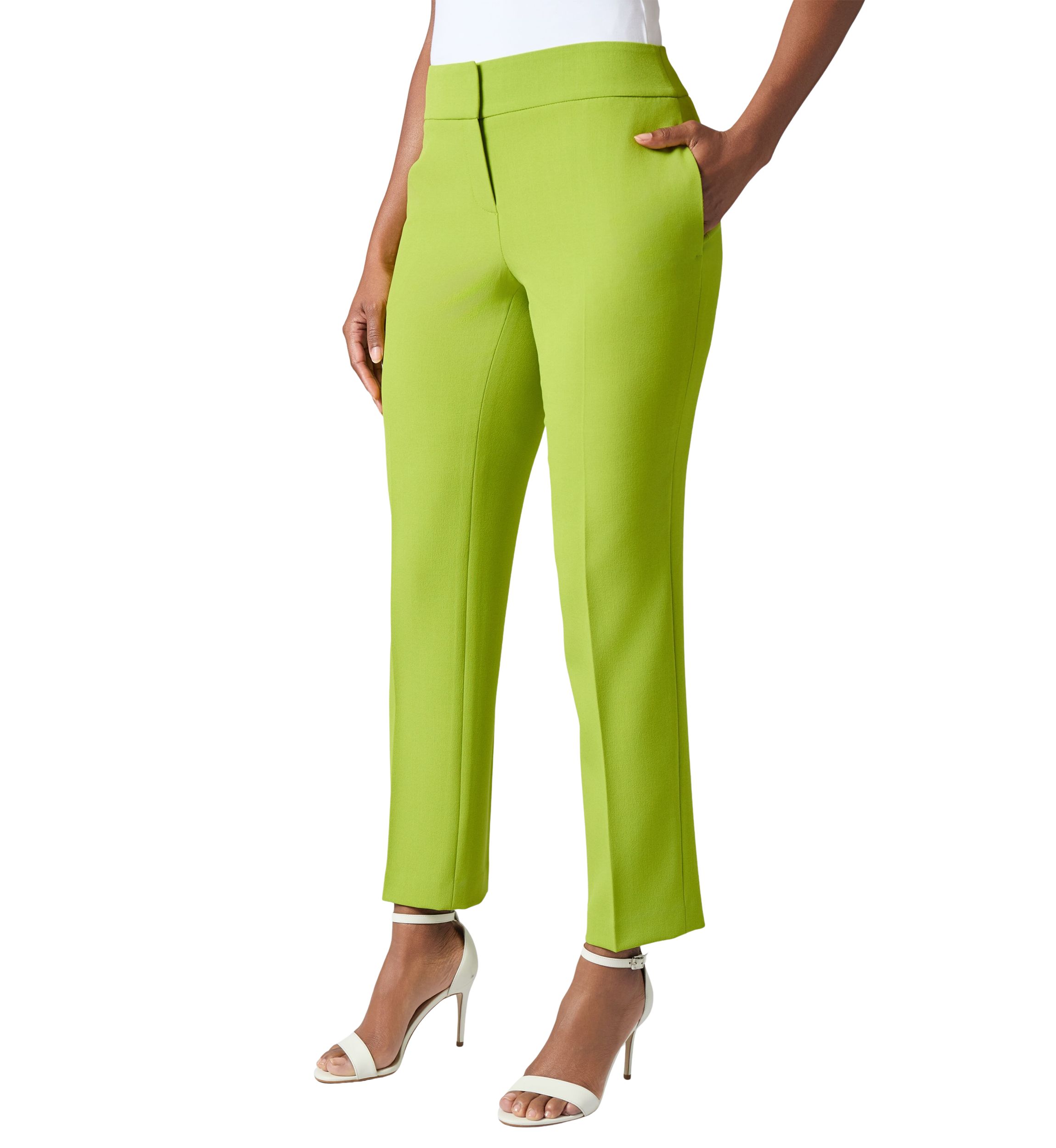 Petite Slim Lined Pants