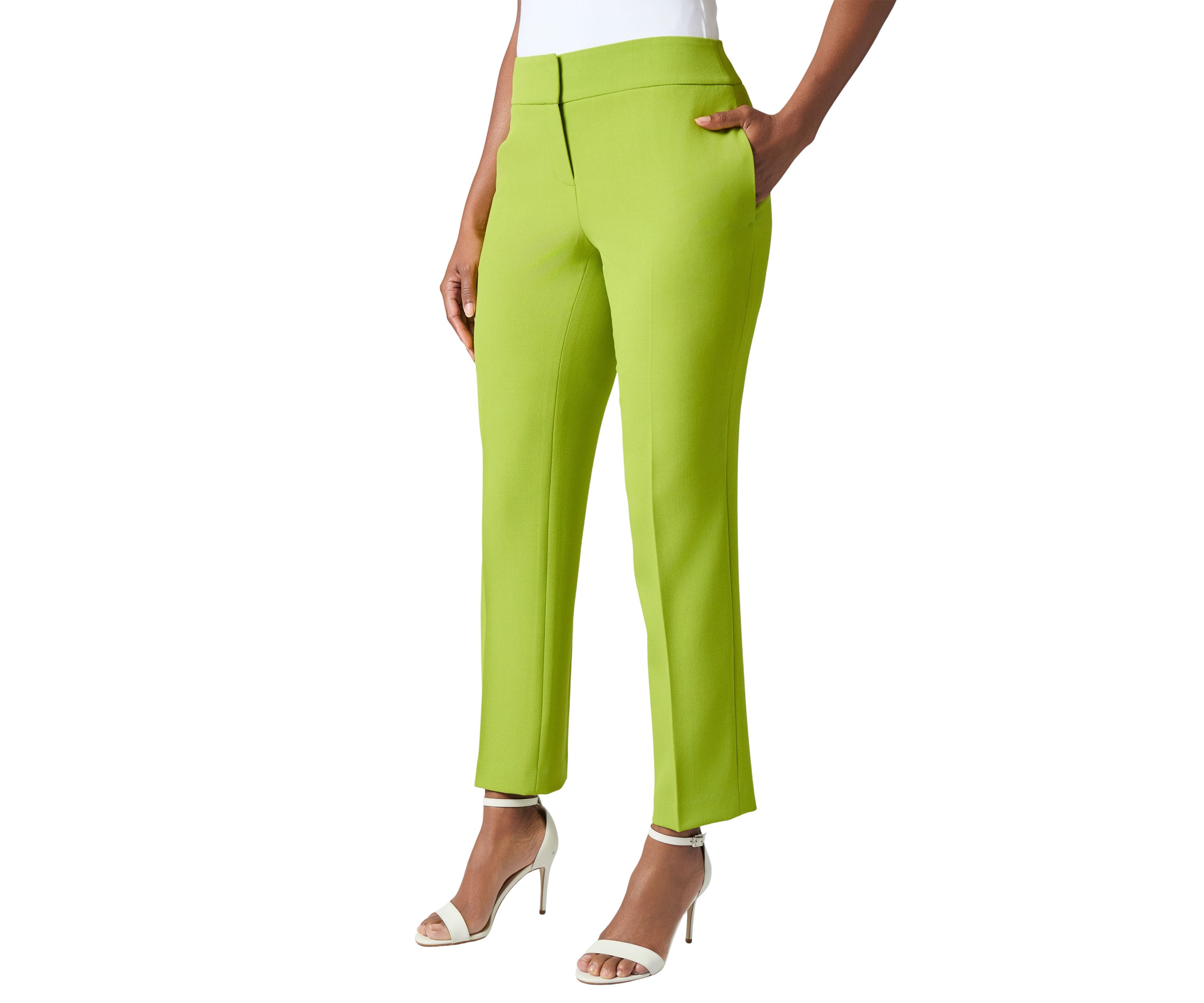 Petite Slim Lined Pants