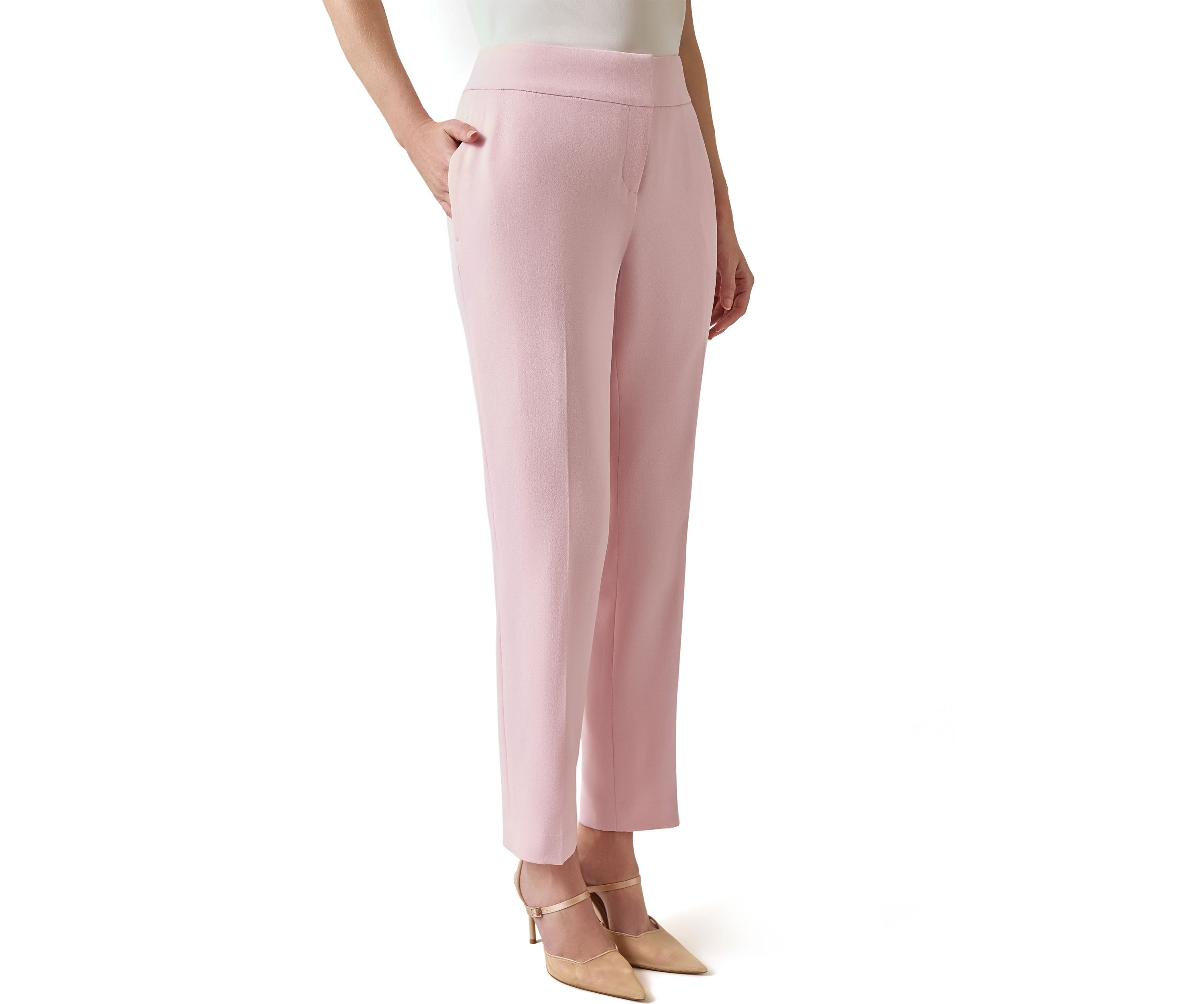 Womens Lined Slim Pants