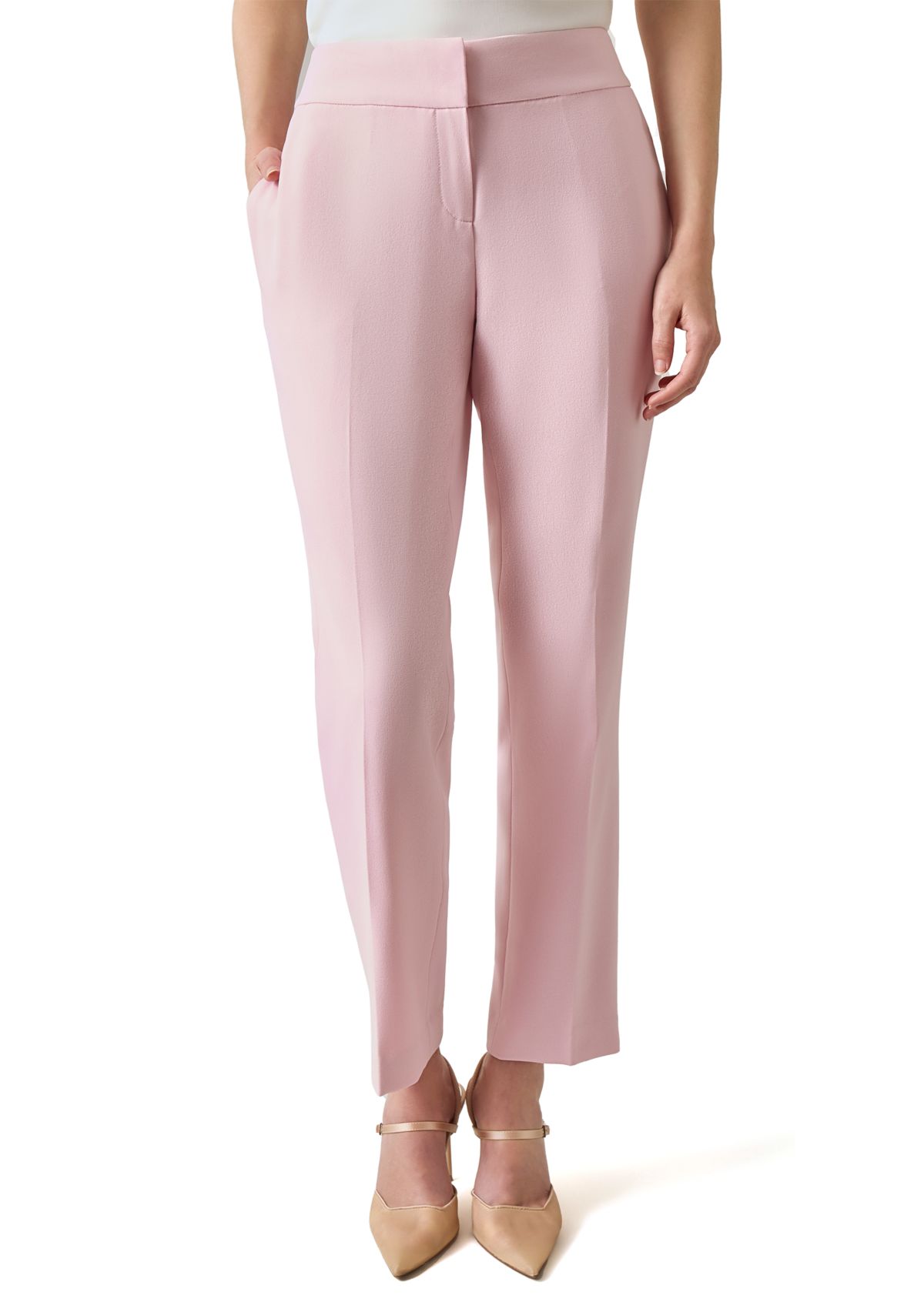 Petite Slim Lined Pants
