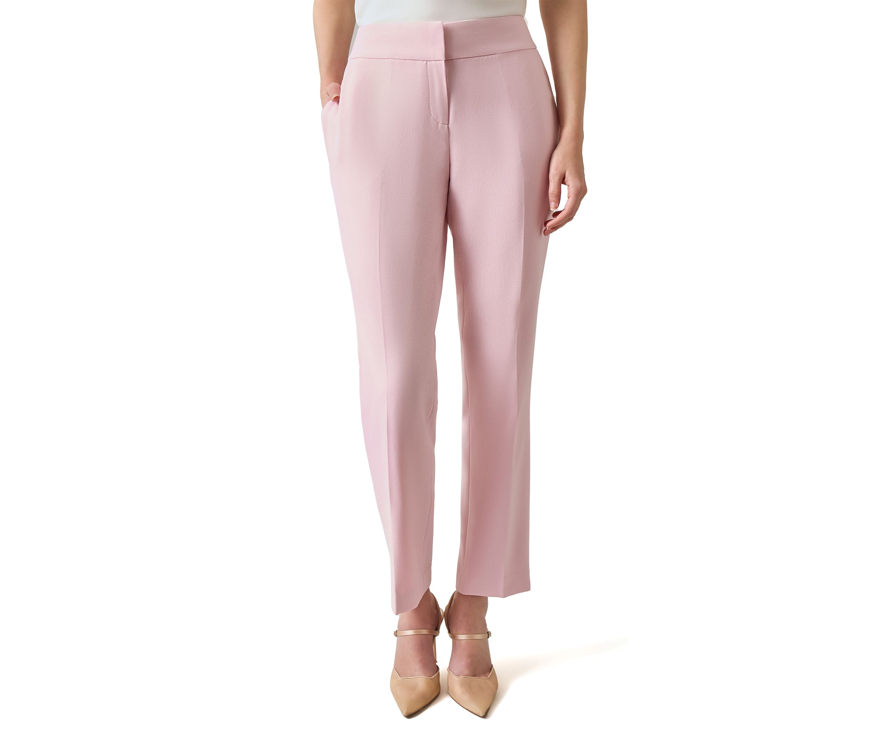 Petite Slim Lined Pants