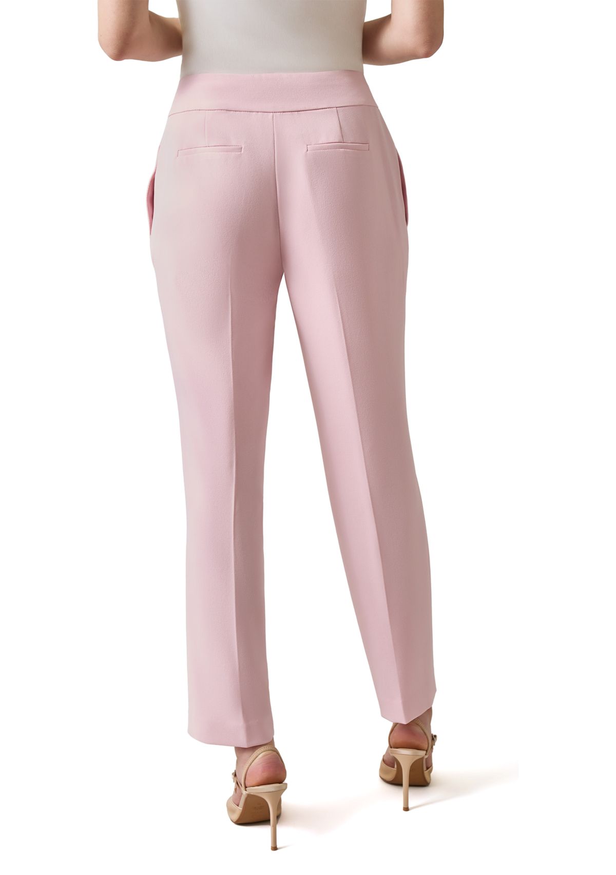 Petite Slim Lined Pants