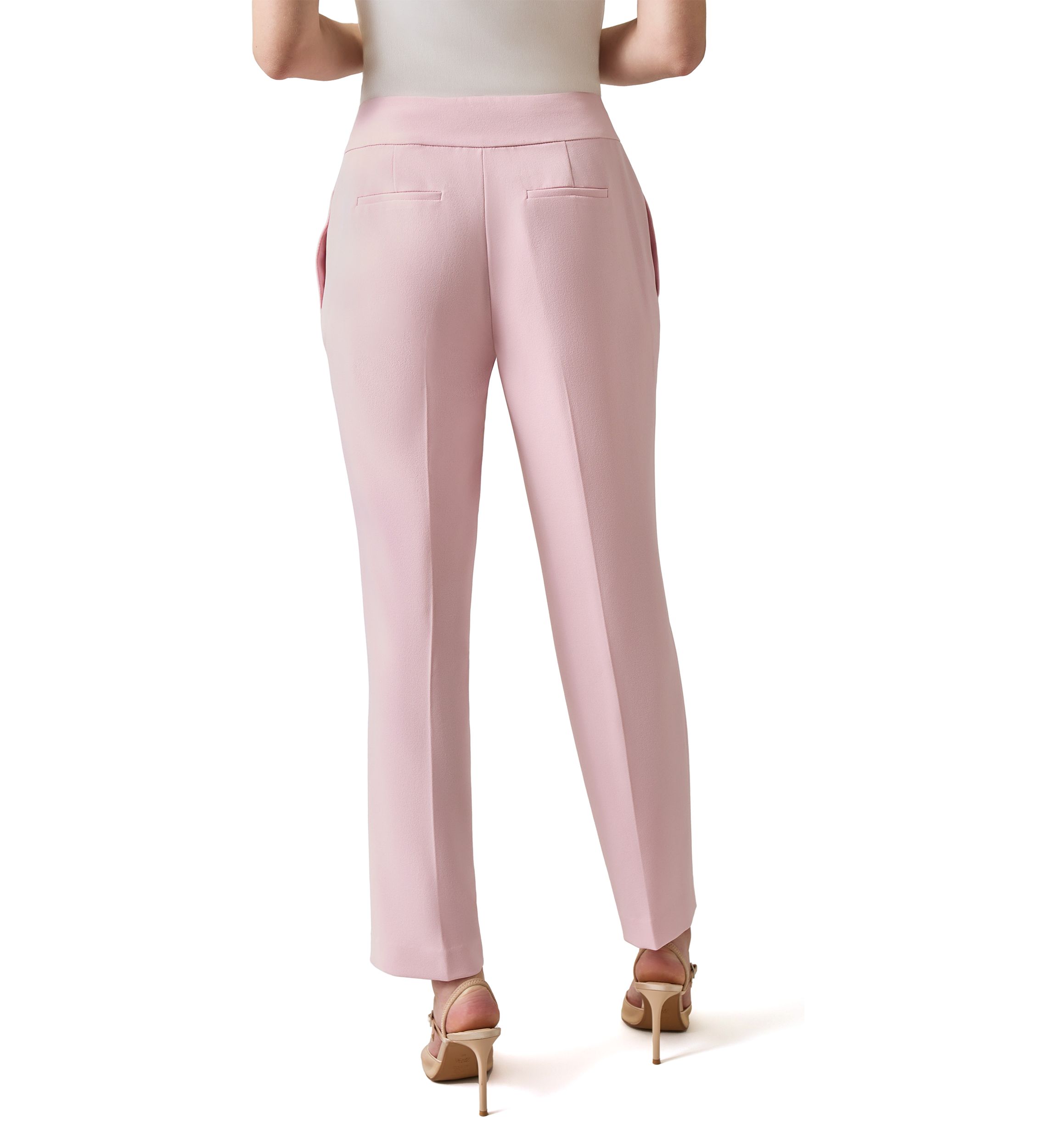 Petite Slim Lined Pants