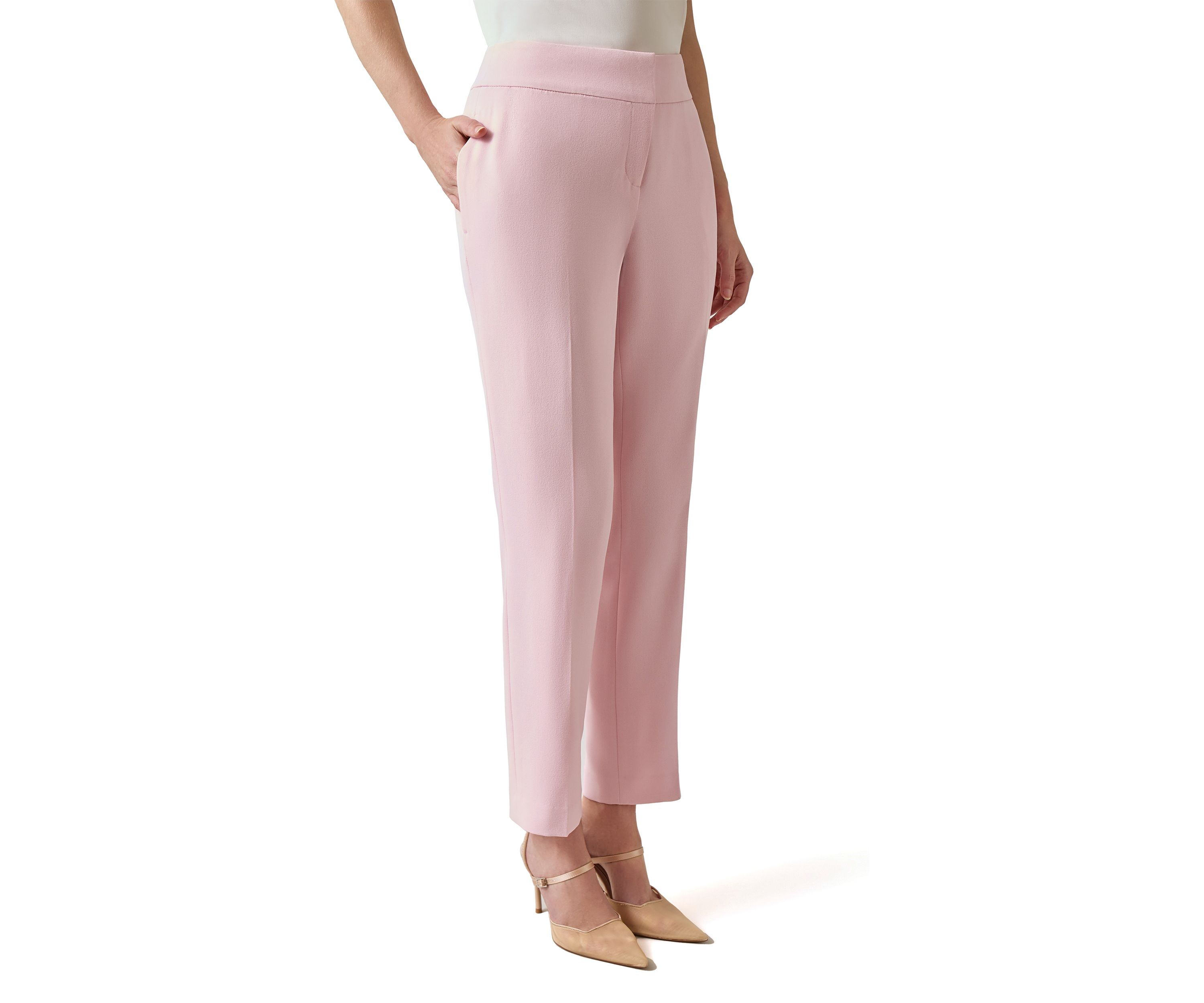 Petite Slim Lined Pants
