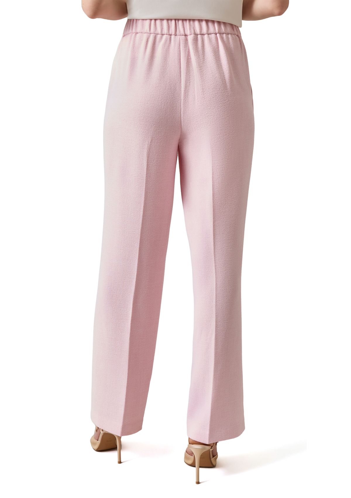 Womens Pull On Elastic Back Trousers