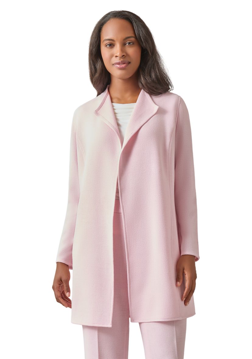 Womens Drape Front Jacket 