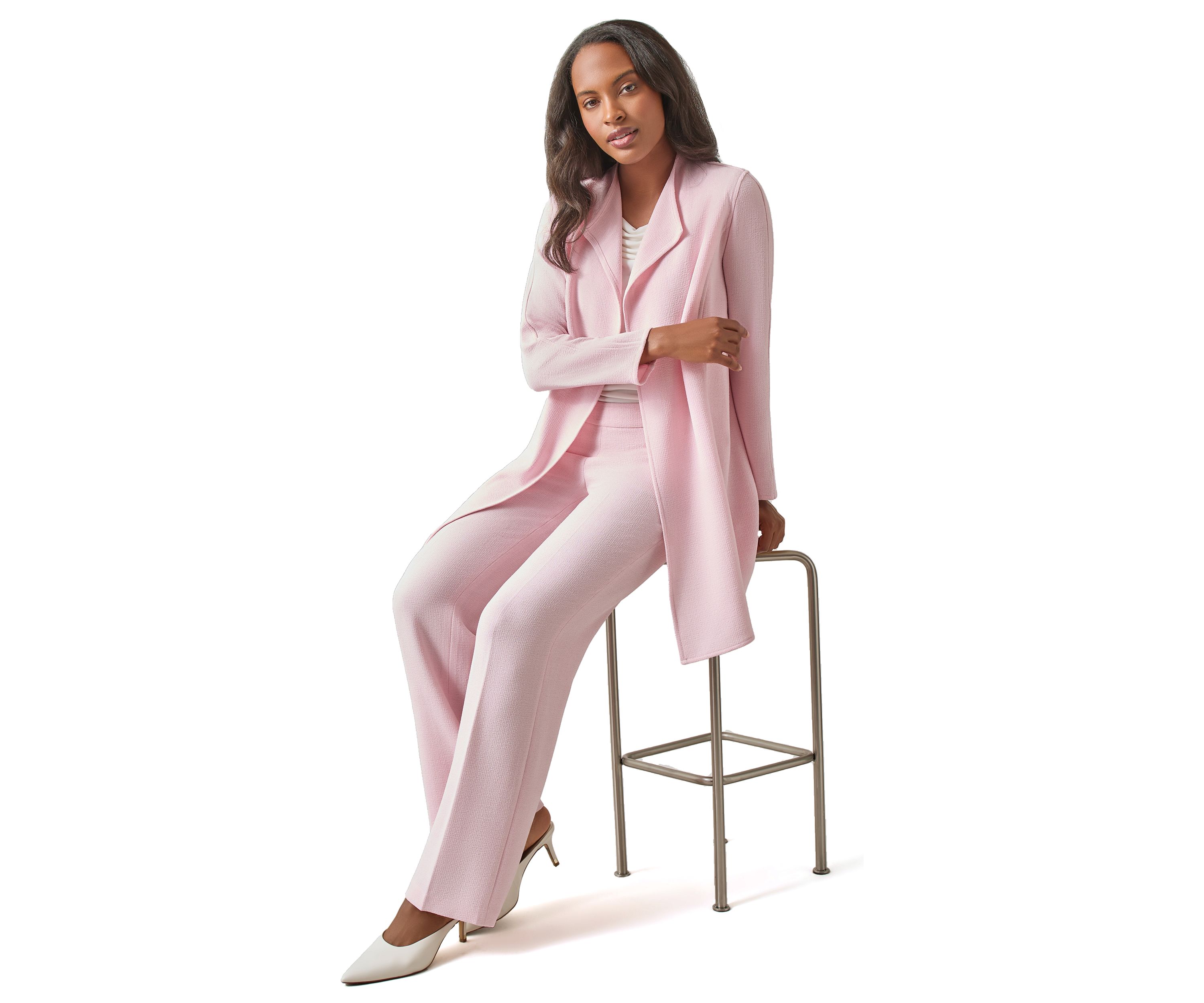 Womens Drape Front Jacket 