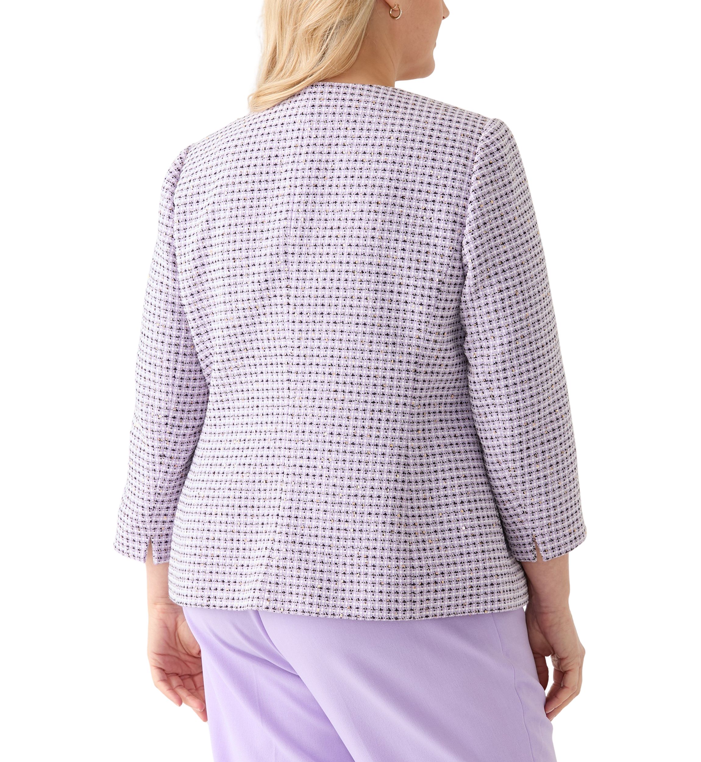 Plus Size Open Jacket 