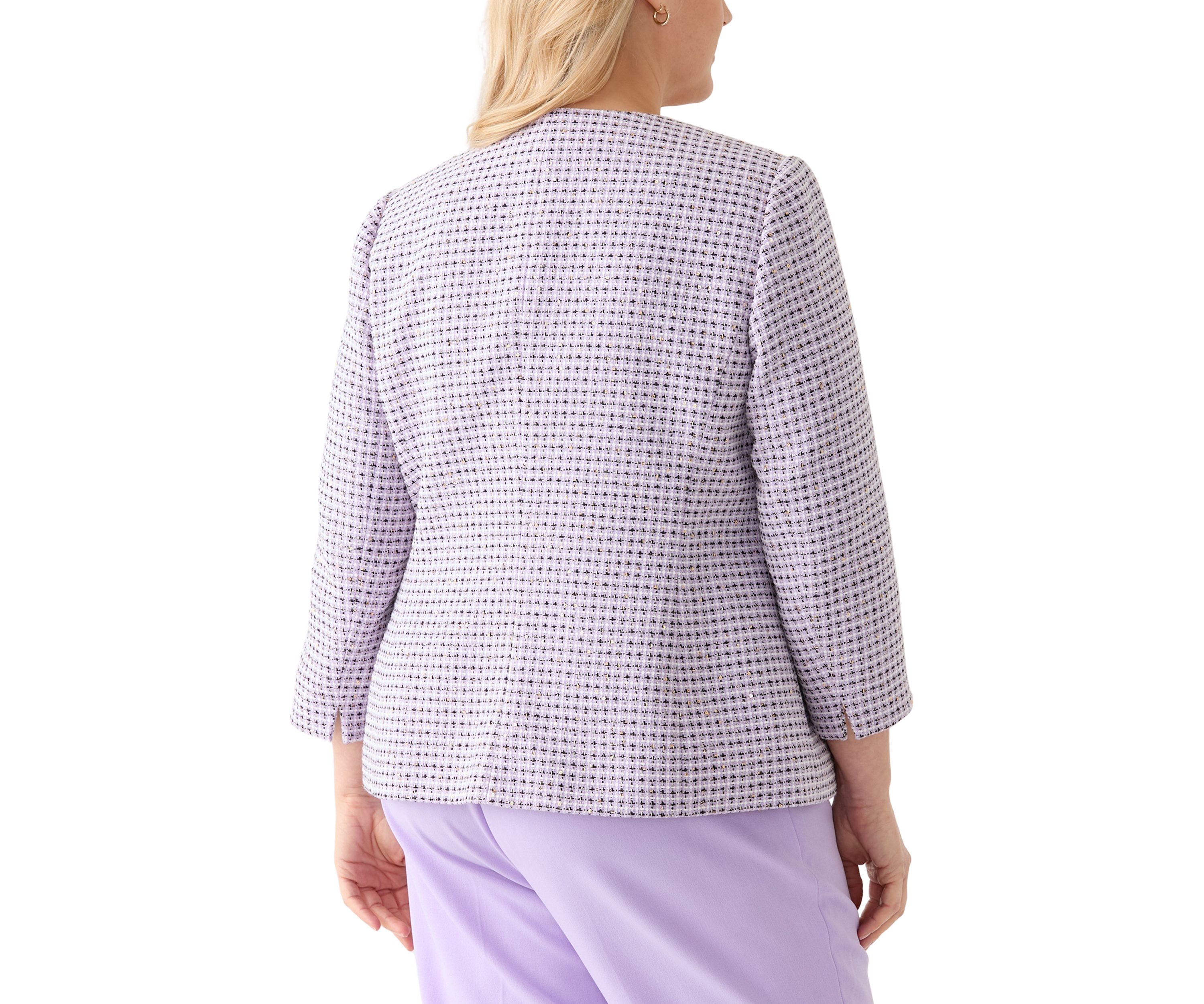 Plus Size Open Jacket 