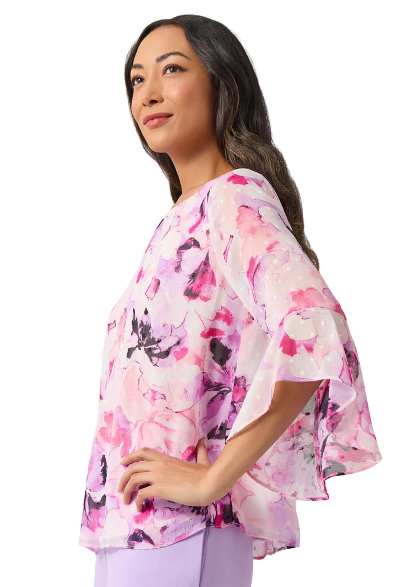 Womens Bell Sleeve Blouse