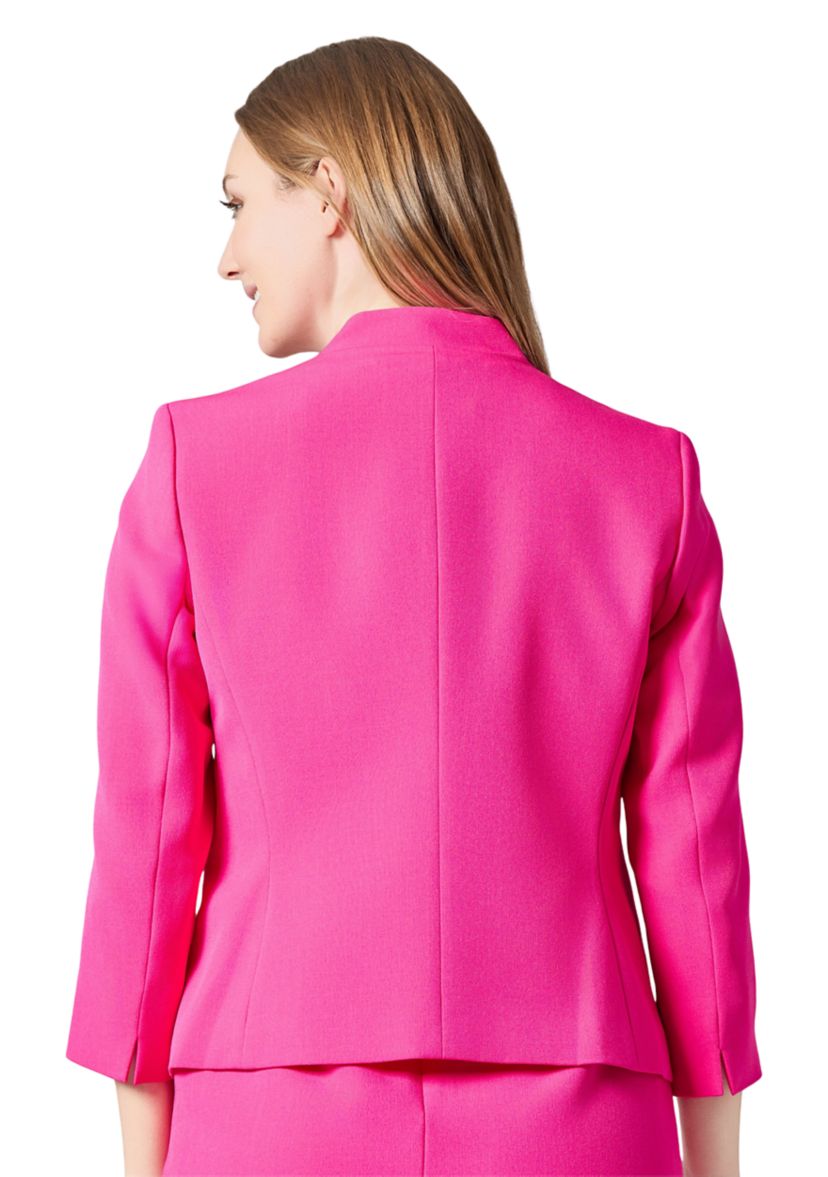Petite Stretch Crepe Blazer