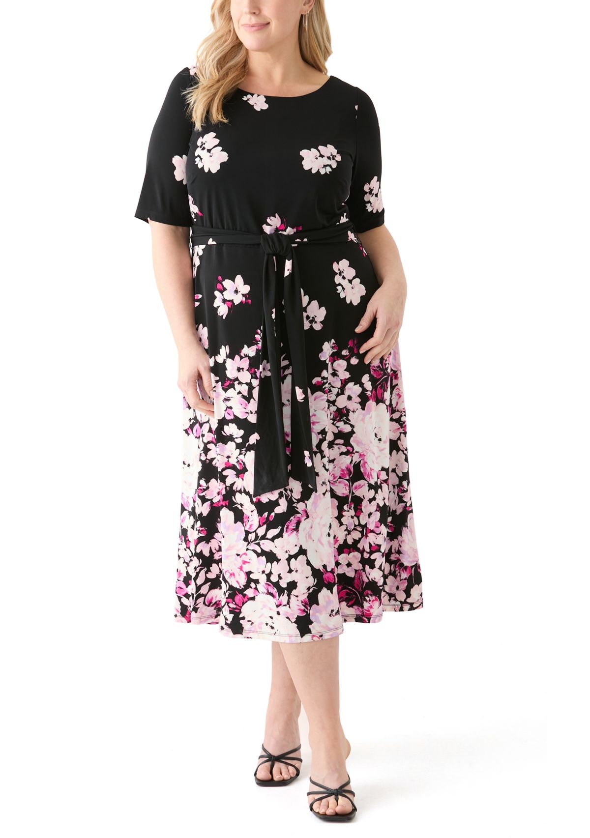 Plus Size Fit and Flare Dress