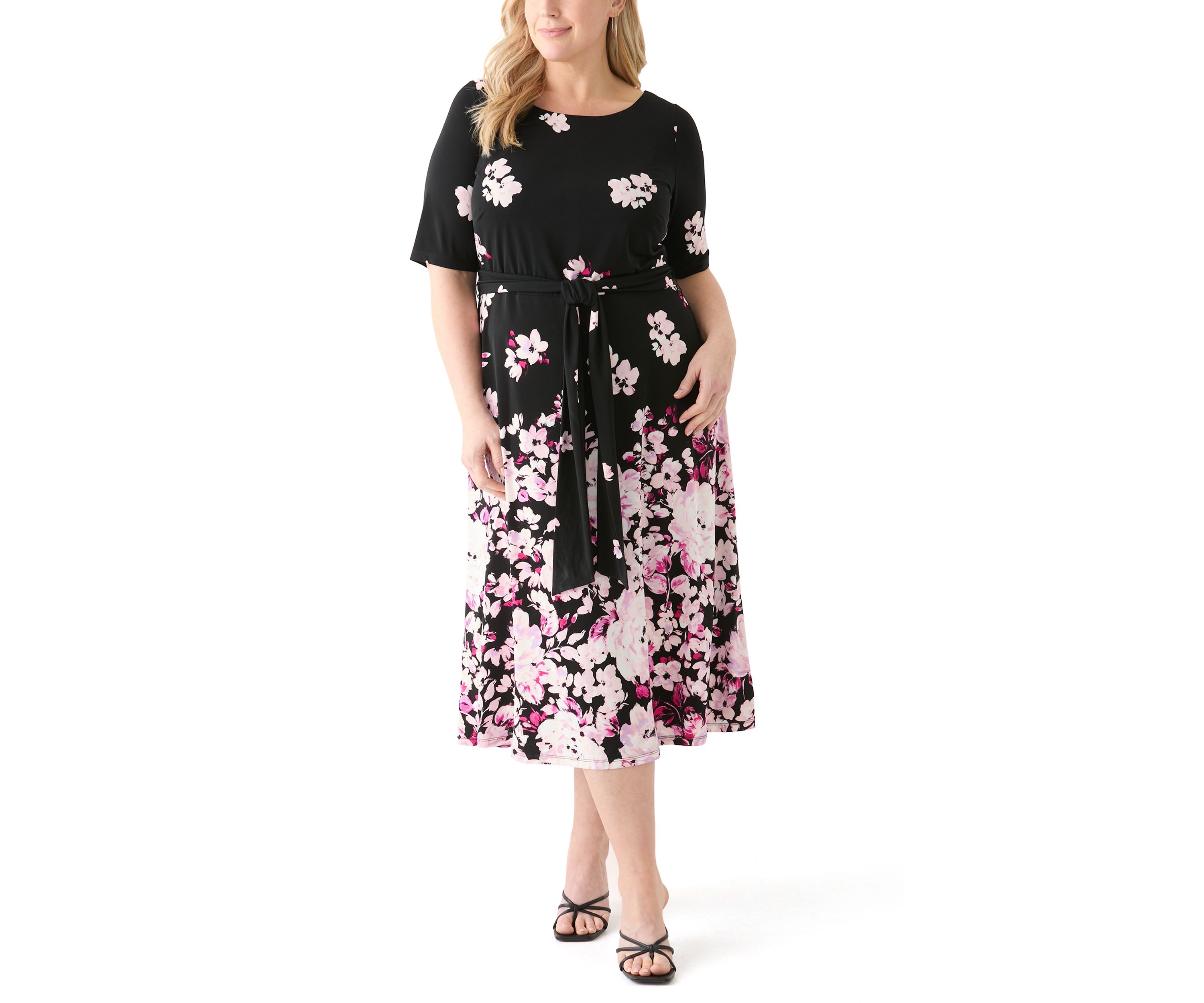 Plus Size Fit and Flare Dress