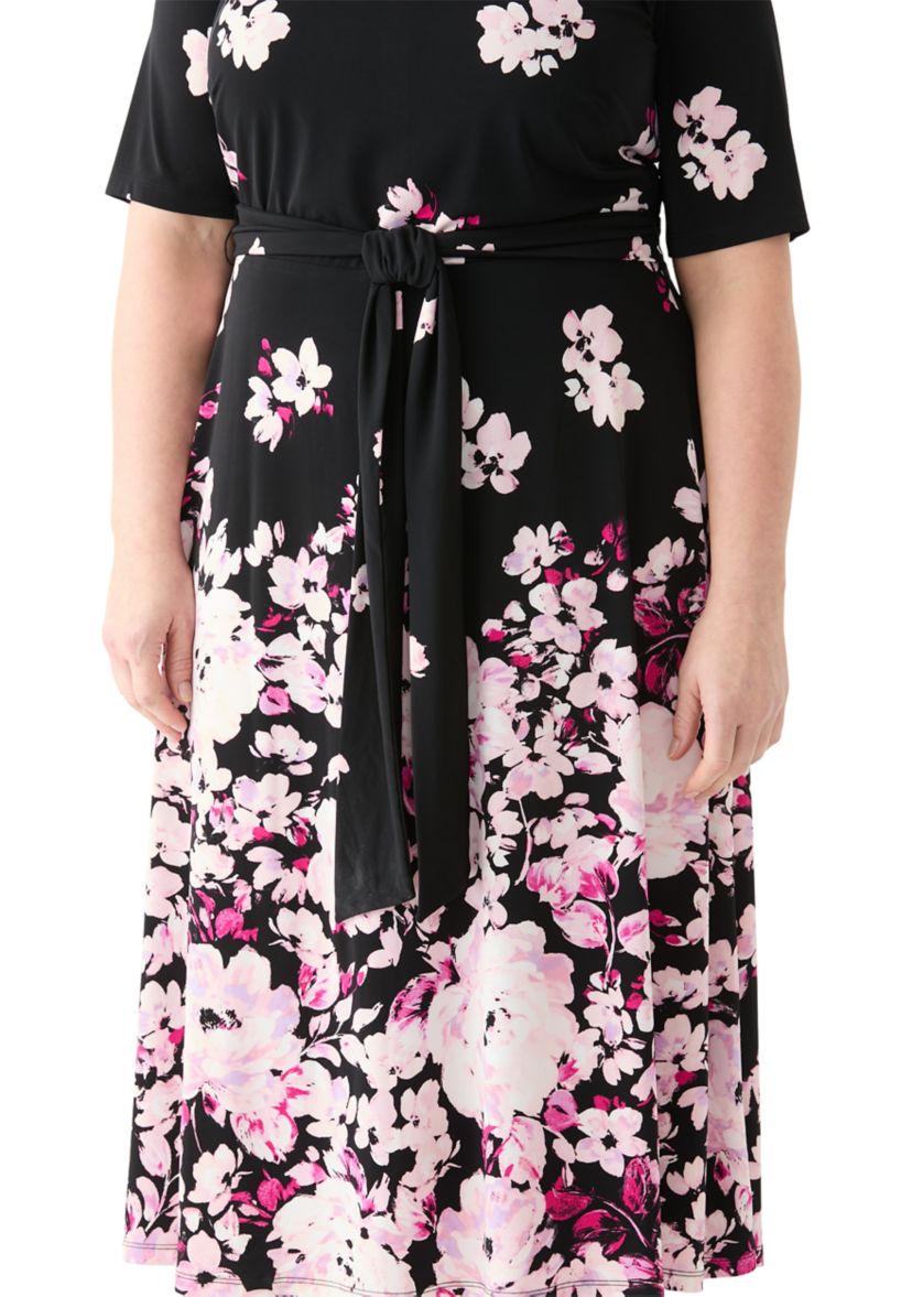 Plus Size Fit and Flare Dress
