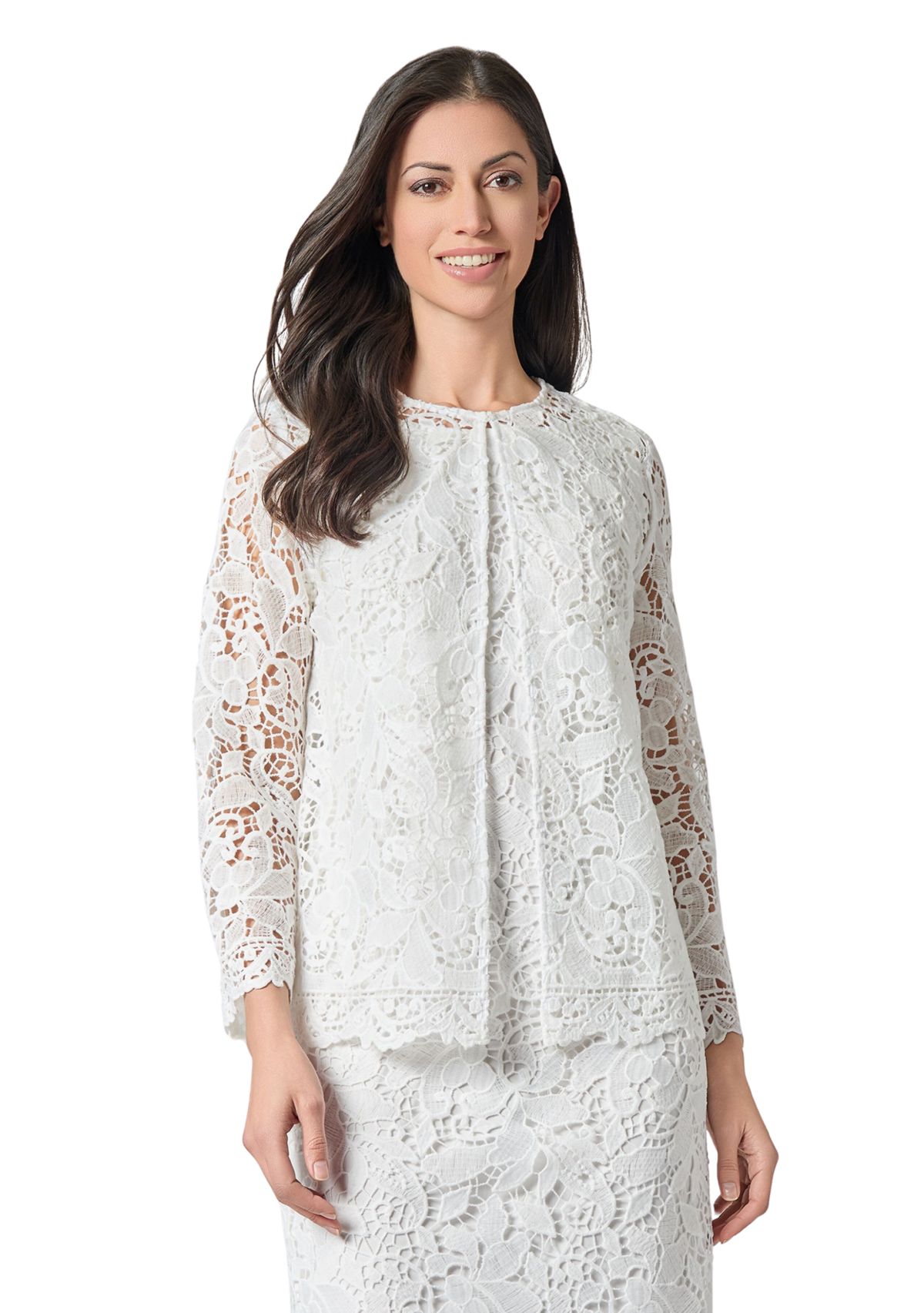 Womens 3/4 Sleeve Cardigan