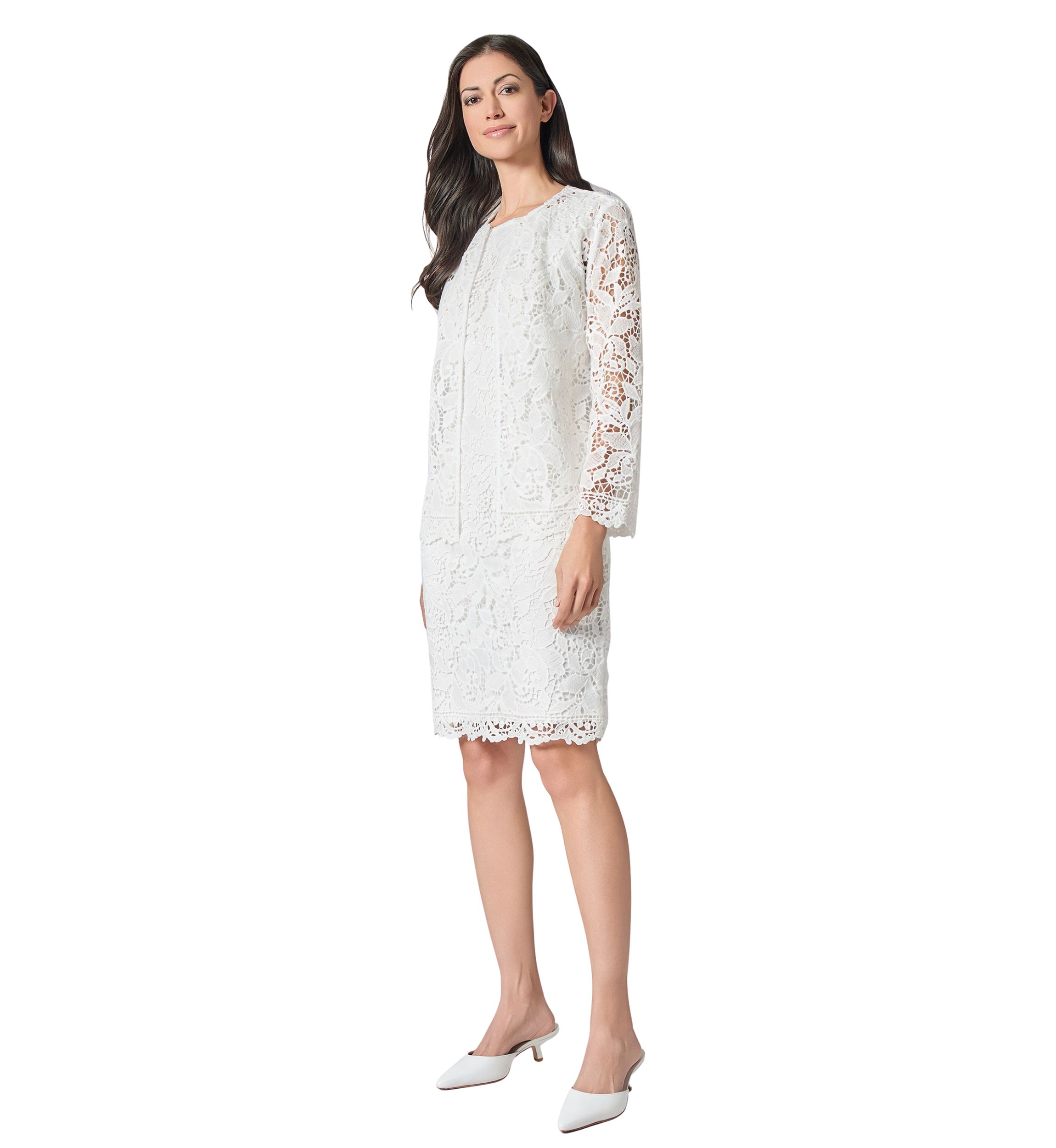 Womens 3/4 Sleeve Cardigan