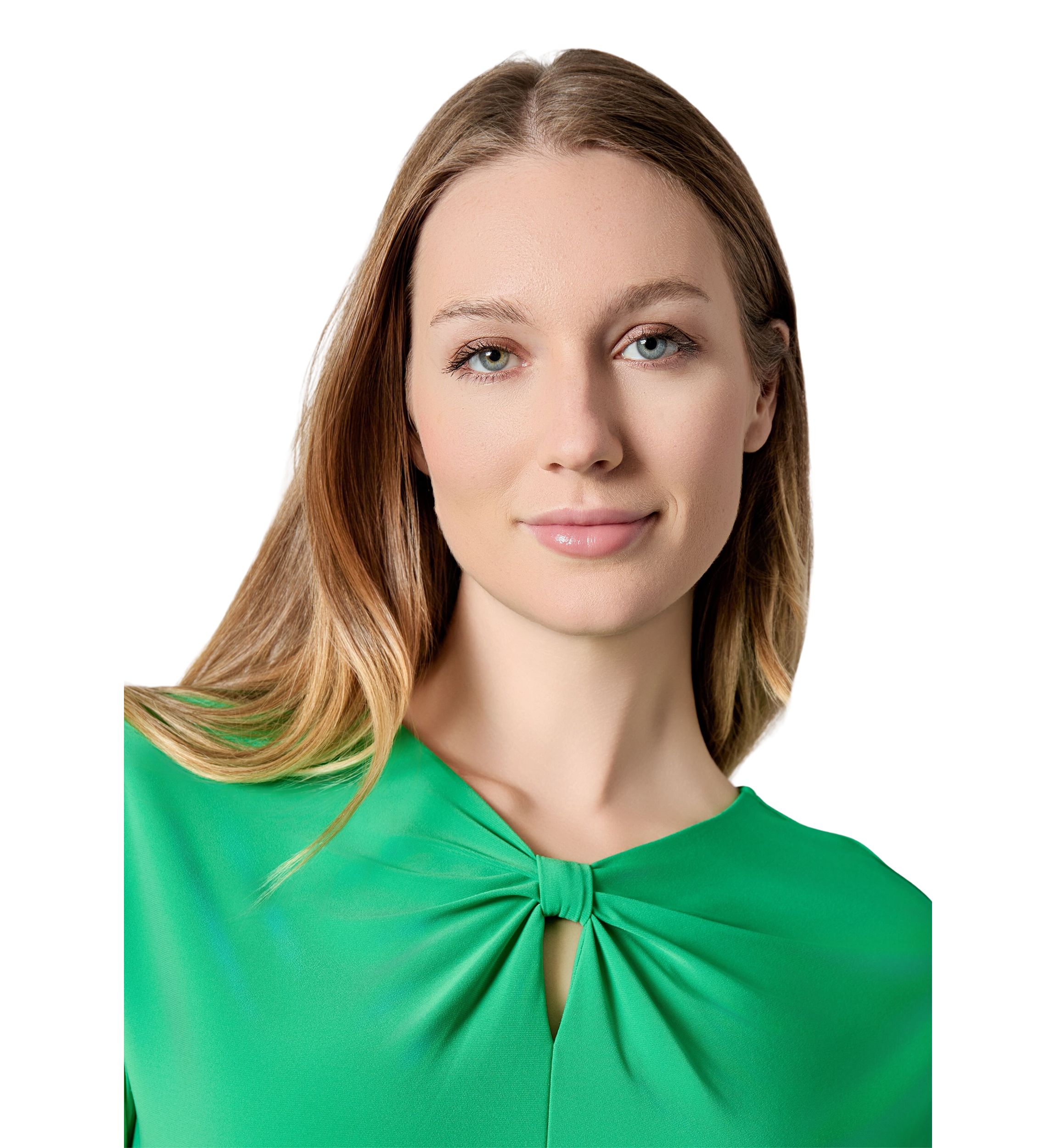 Womens Scrunch Neck Knit Top