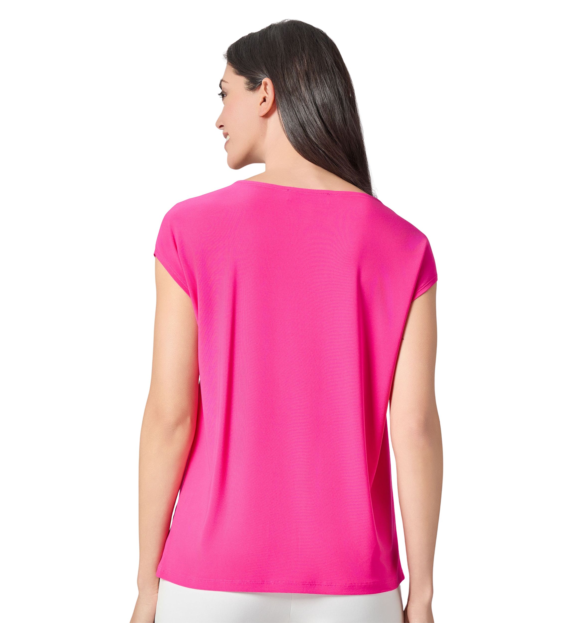 Petite Scrunch Neck Knit Top