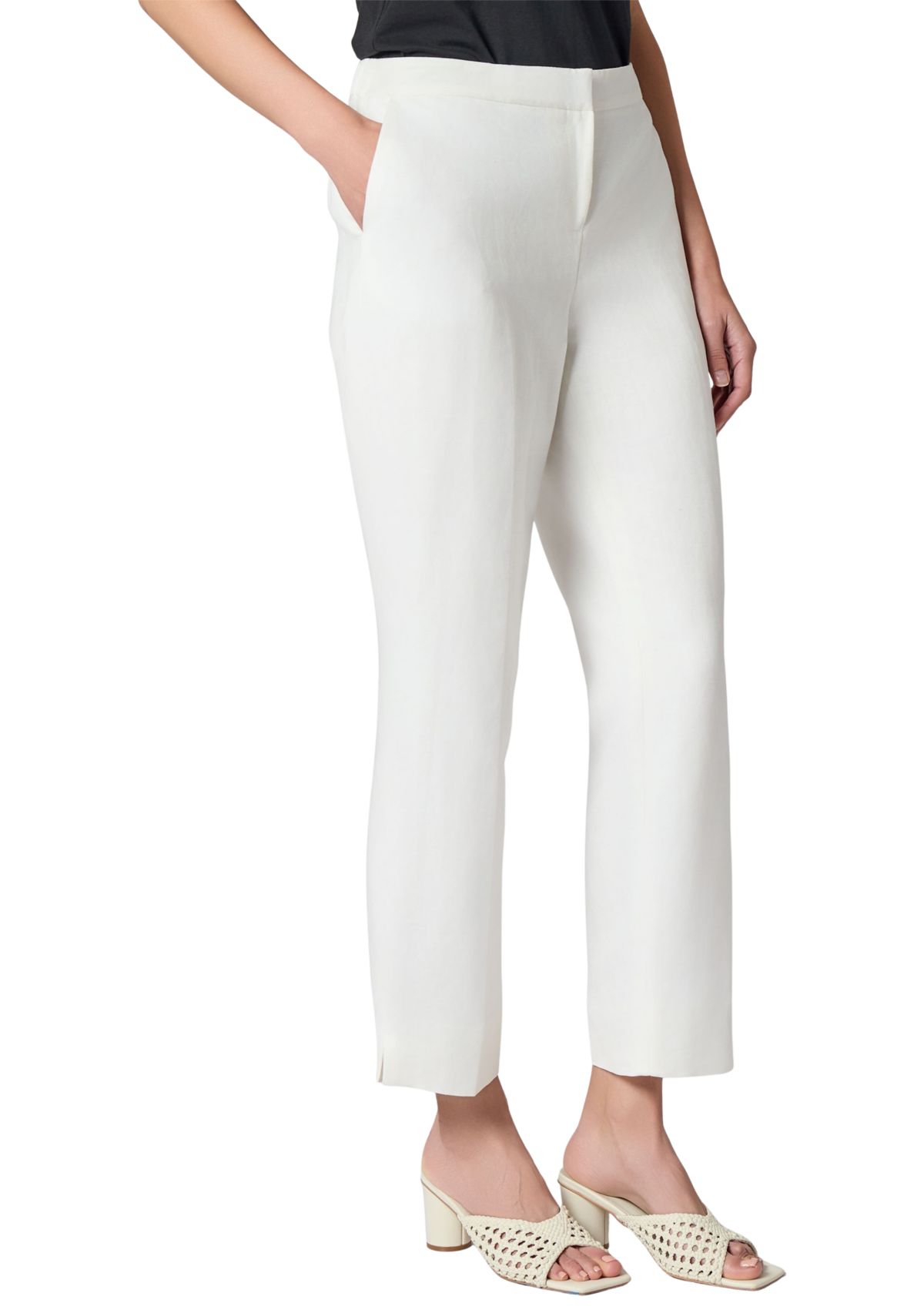 Petite Linen Pants