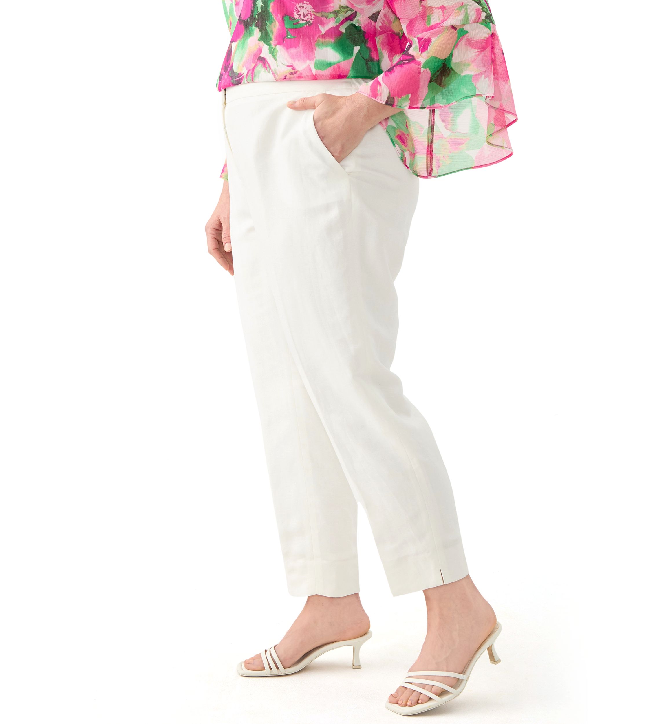 Plus Size Linen Pants