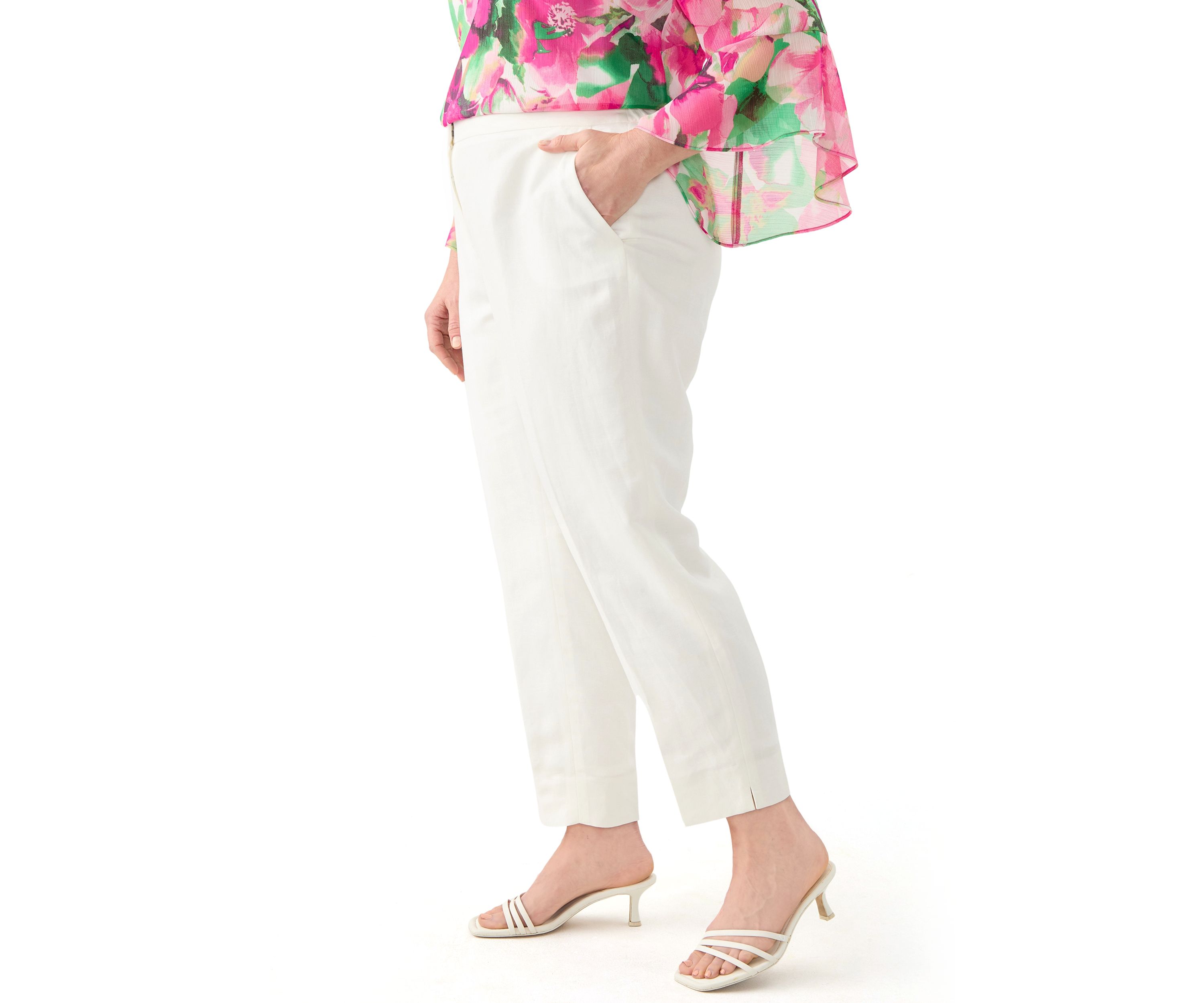 Plus Size Linen Pants