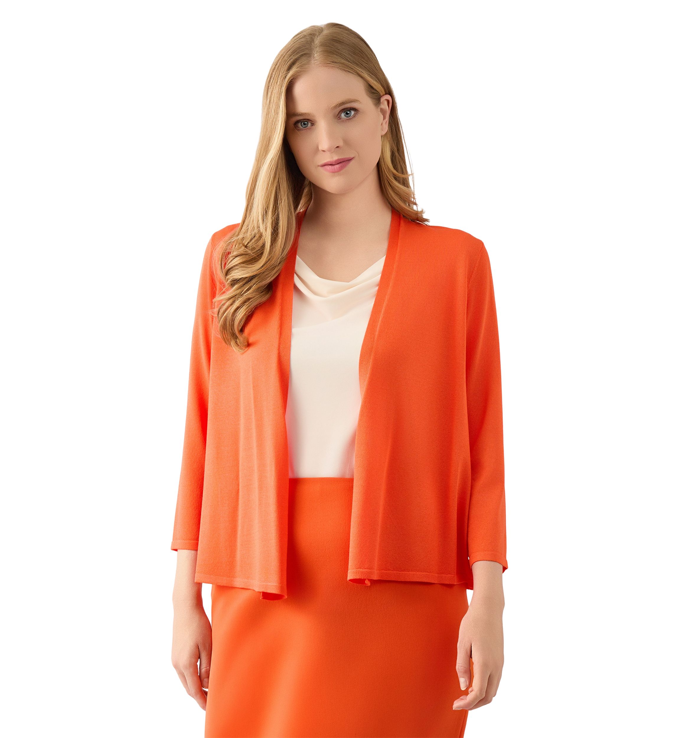 Womens Self Edge A-Line Cardigan
